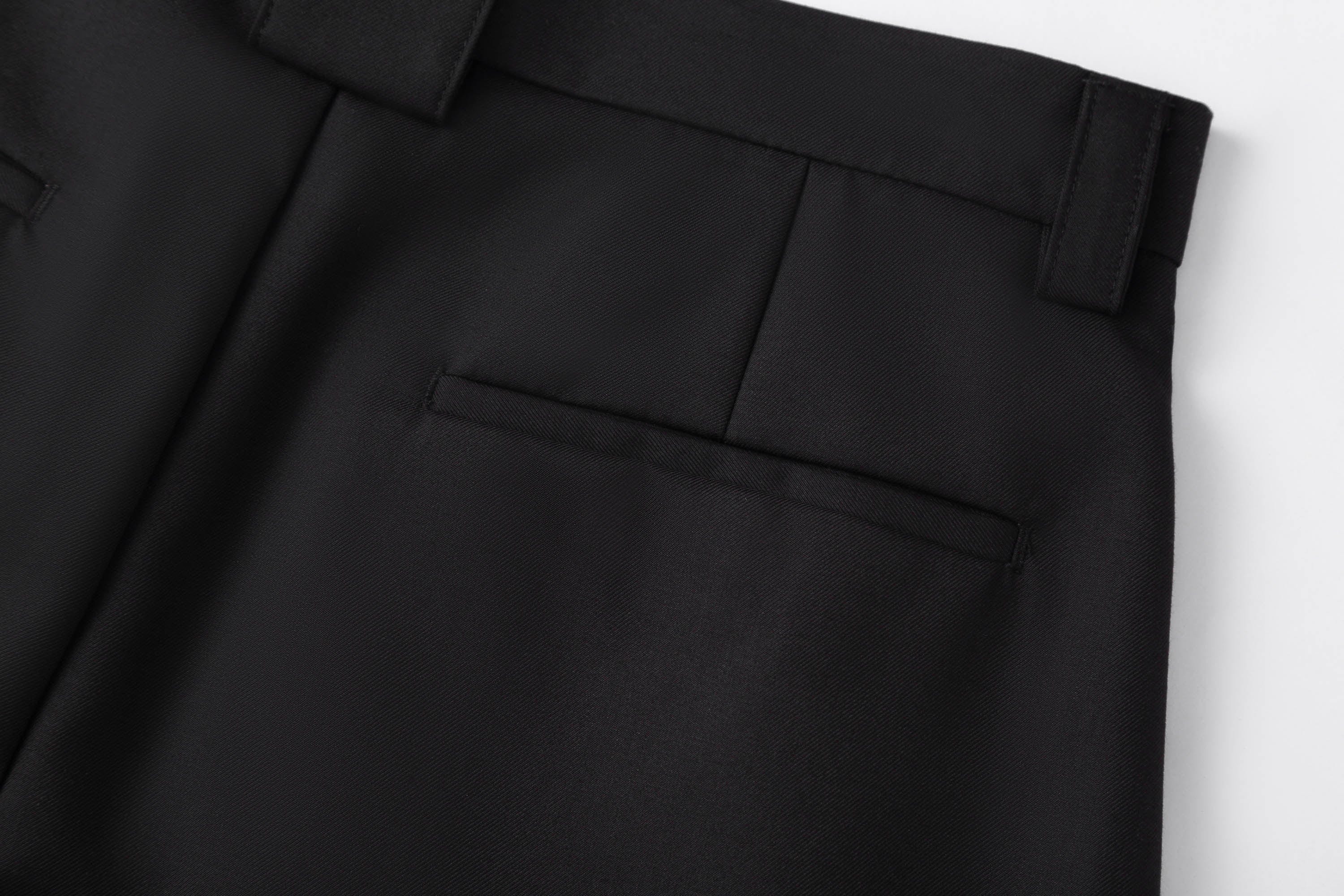 CLP Essential Spliced Crinkled Wide-Leg Trousers-Pants-S-Khaki-Free Shipping Leatheretro
