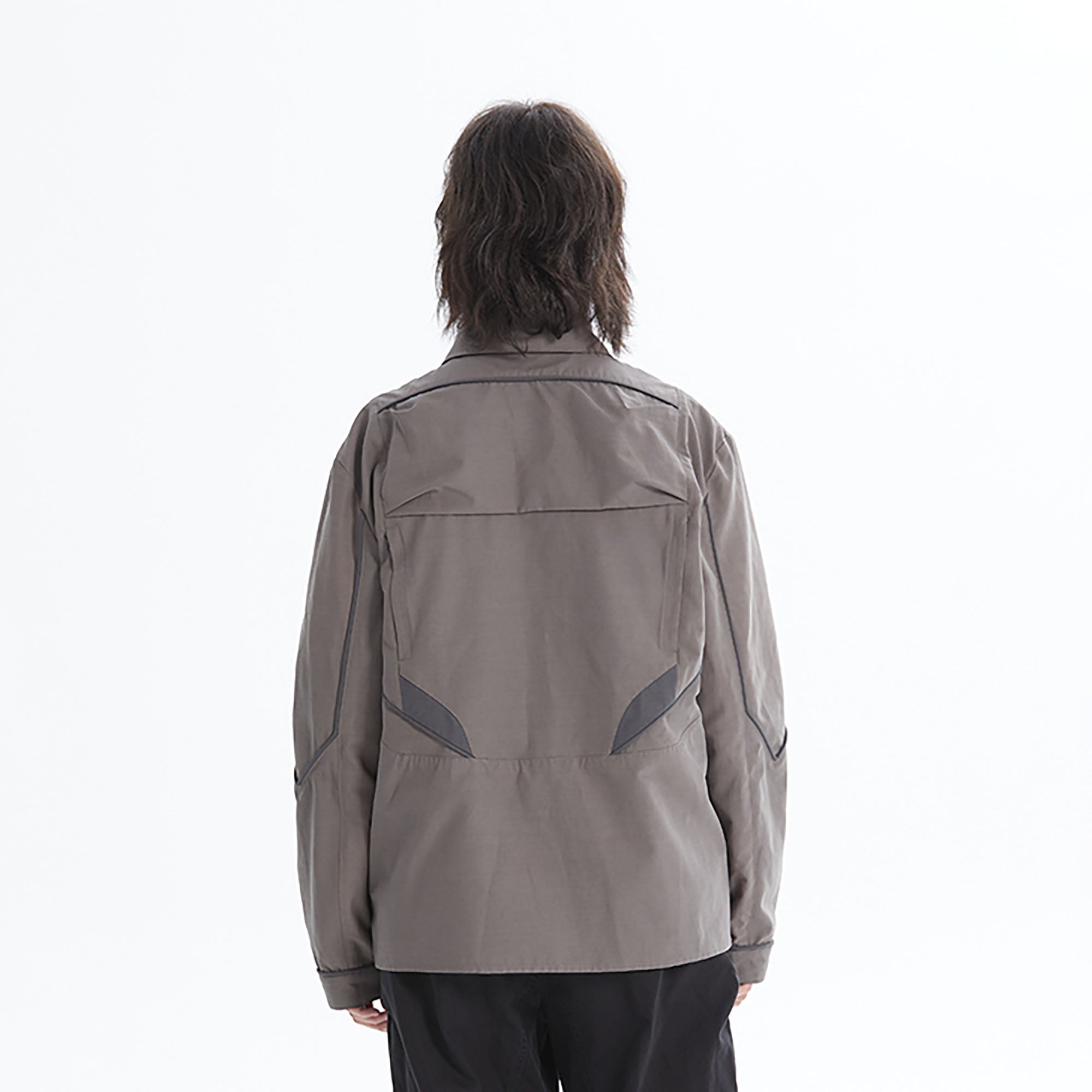 ERROR CODE ROBOT Modular Panel Button-Up Utility Shirt-Shirt-S-Free Shipping Leatheretro