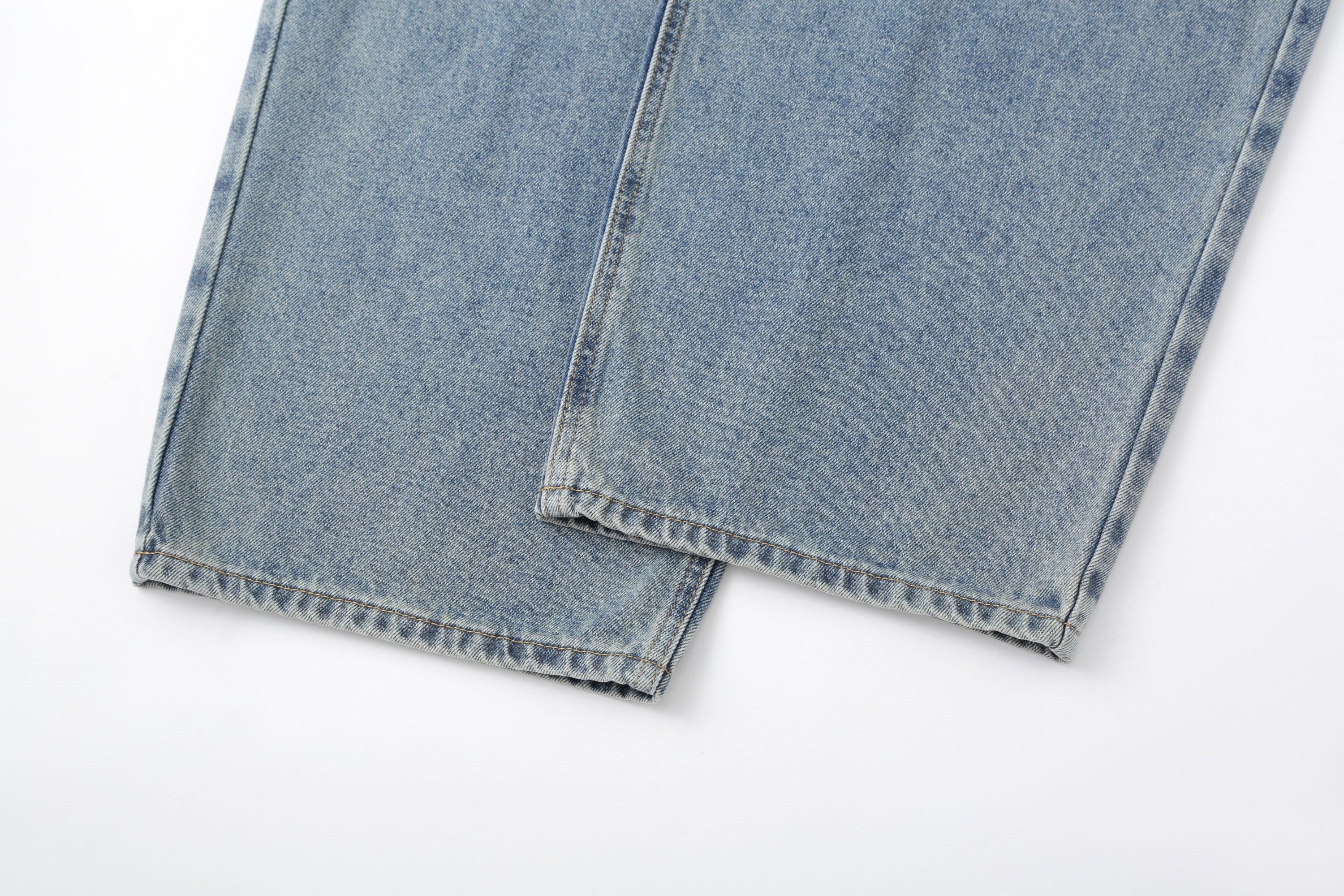 CLP Distressed Ripped Brushed Jeans-Jeans-M-Free Shipping Leatheretro