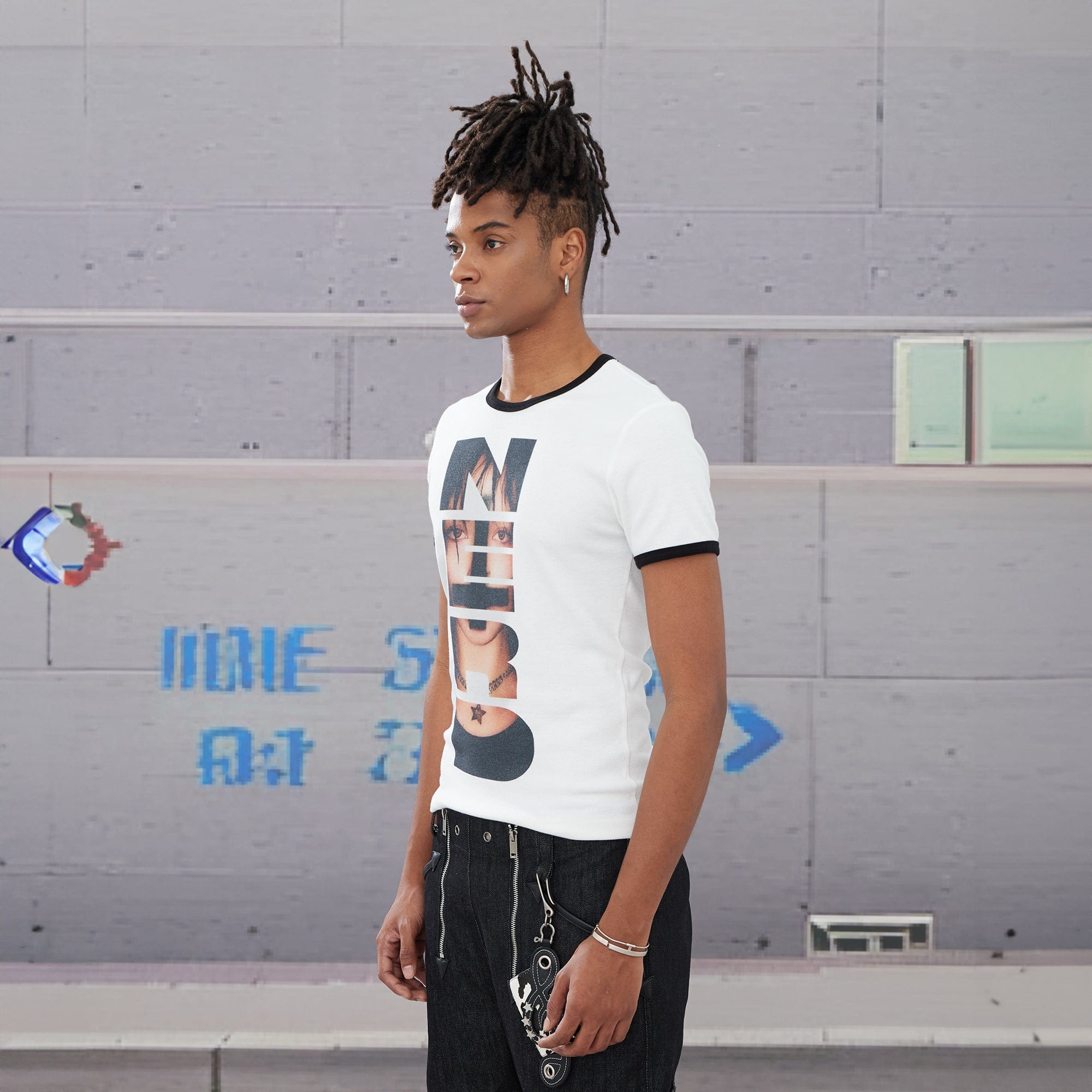 DND4DES Portrait Nerd Graphics Trim T-Shirt-T Shirt-S-Free Shipping Leatheretro