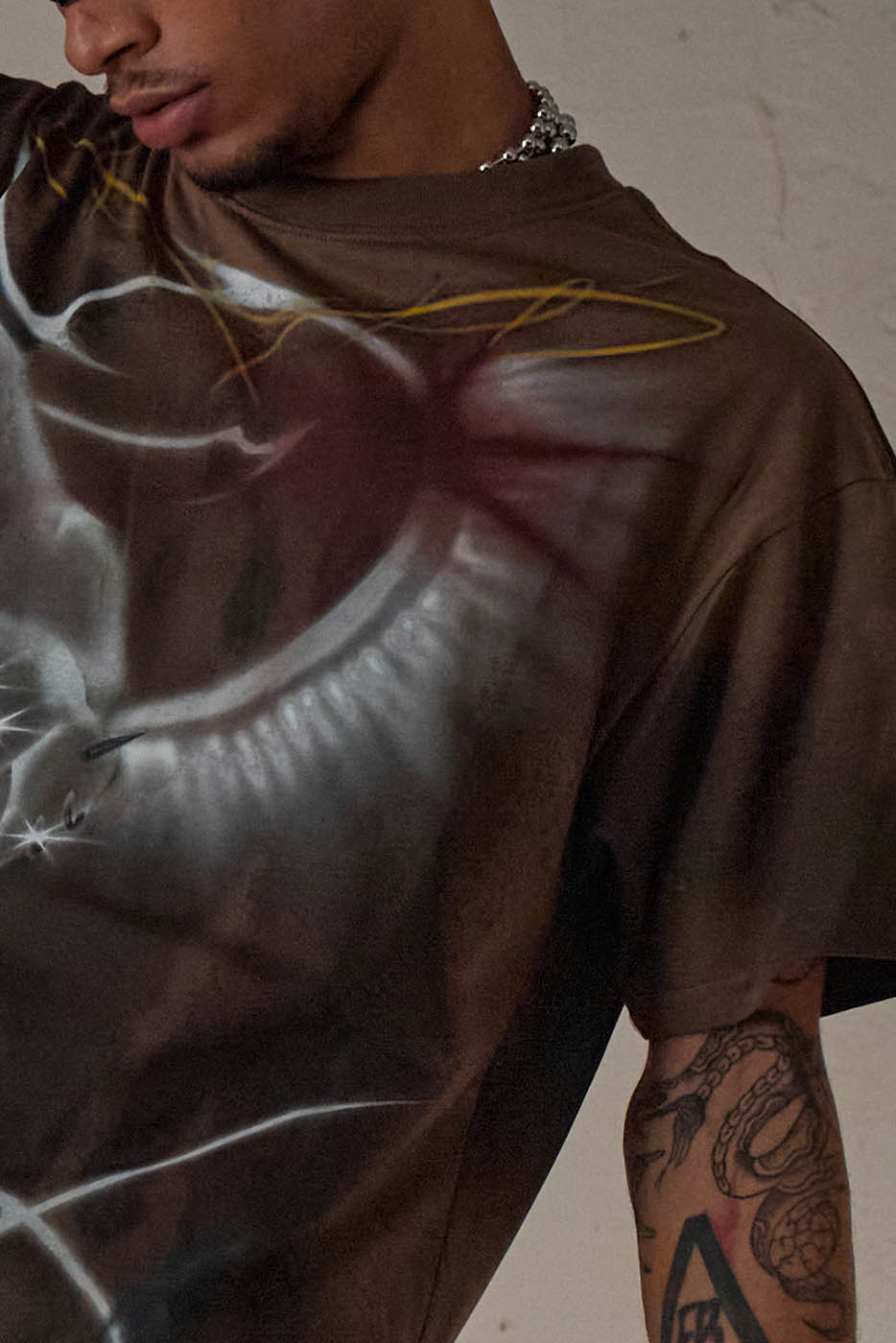 DND4DES Abstract Sheep Graffiti T-Shirt-T Shirt-S-Free Shipping Leatheretro