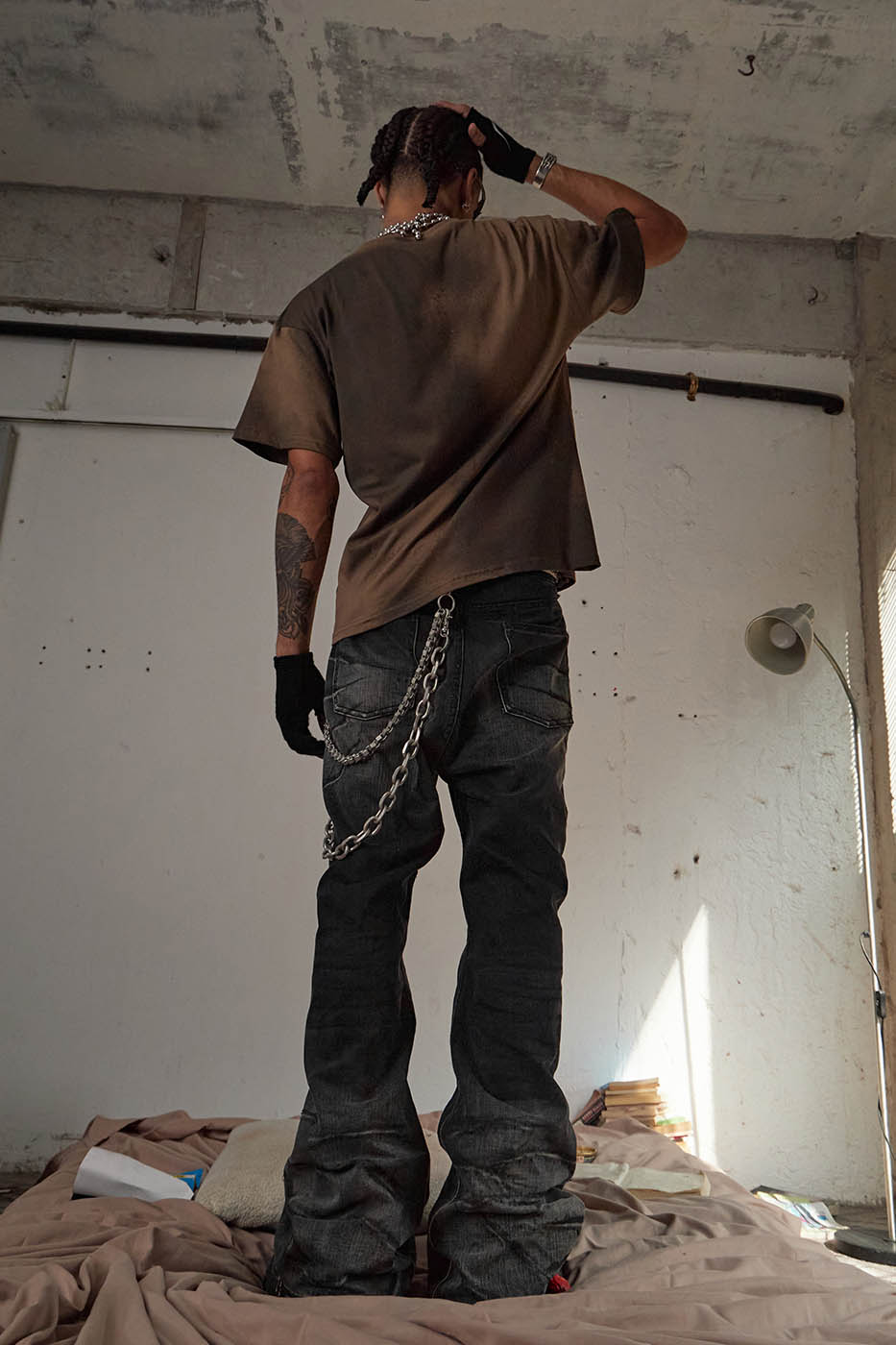 DND4DES Abstract Sheep Graffiti T-Shirt-T Shirt-S-Free Shipping Leatheretro