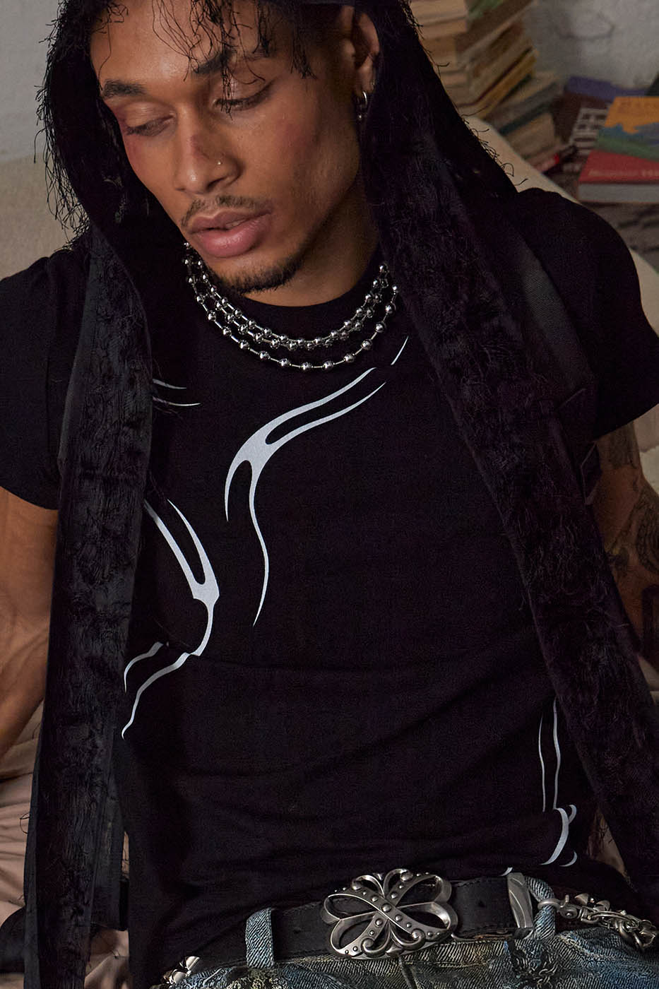 DND4DES The Rune T-Shirt-T Shirt-S-Black-Free Shipping Leatheretro