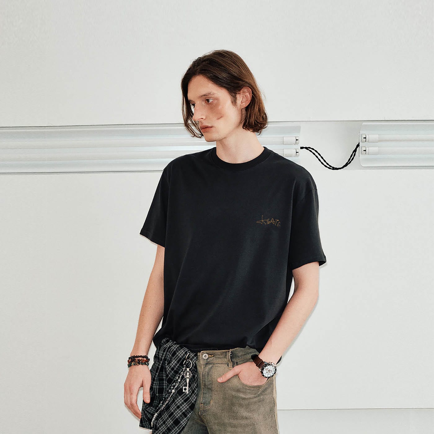 KREATE Drunken T-Shirt-T Shirt-S-Black-Free Shipping Leatheretro