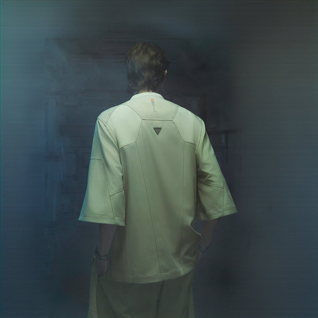 XIPHEVIL Demiurge IV Mesh Metal Short-Sleeve Blazer Green-Jacket-XS-Free Shipping Leatheretro