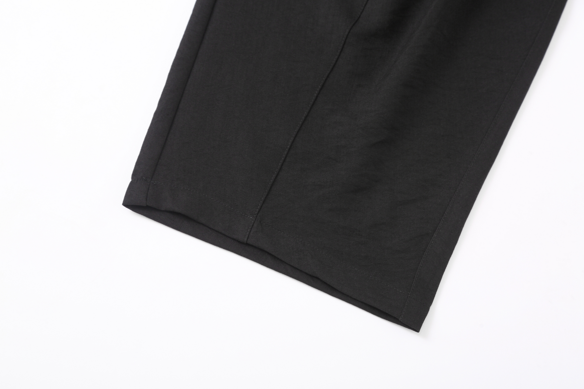 CLP Draped Elastic-Waist Curved Trousers-Pants-M / 28"-Free Shipping Leatheretro