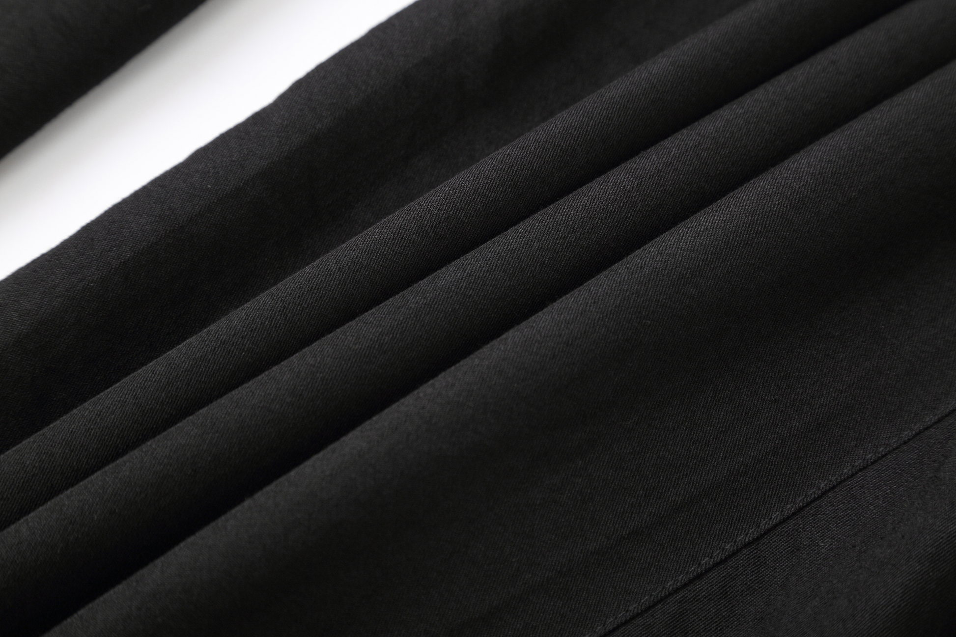 CLP Draped Elastic-Waist Curved Trousers-Pants-M / 28"-Free Shipping Leatheretro