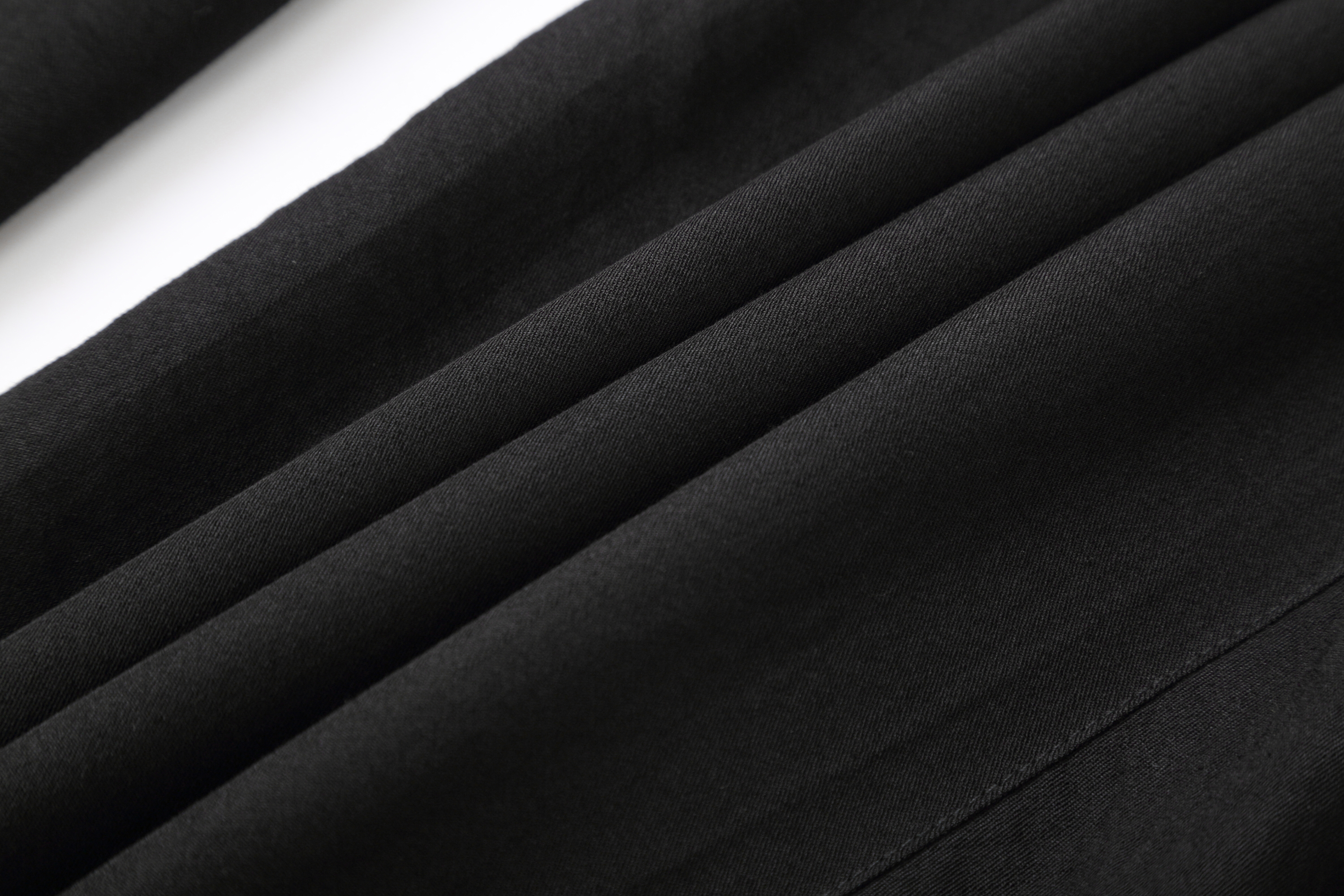CLP Draped Elastic-Waist Curved Trousers-Pants-M / 28"-Free Shipping Leatheretro