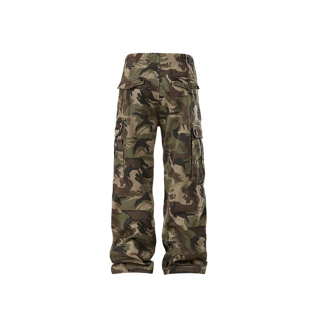 FORFEARTHAT Camo Multi-Pocket Drawstring Pants-Pants-M-Free Shipping Leatheretro