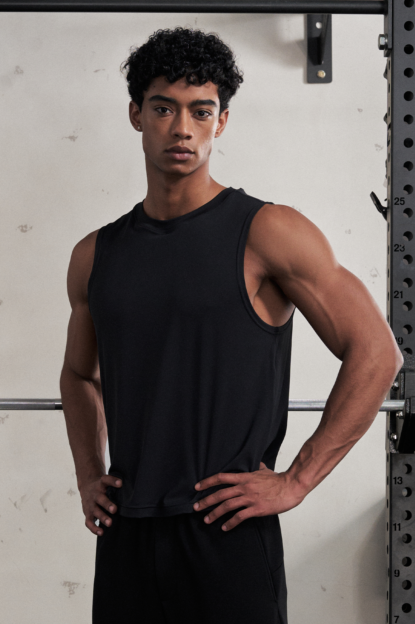 PUMPPLUS Antibacterial Quick-Dry Stretch Tank Top-Tank Top-S-Khaki-Free Shipping Leatheretro