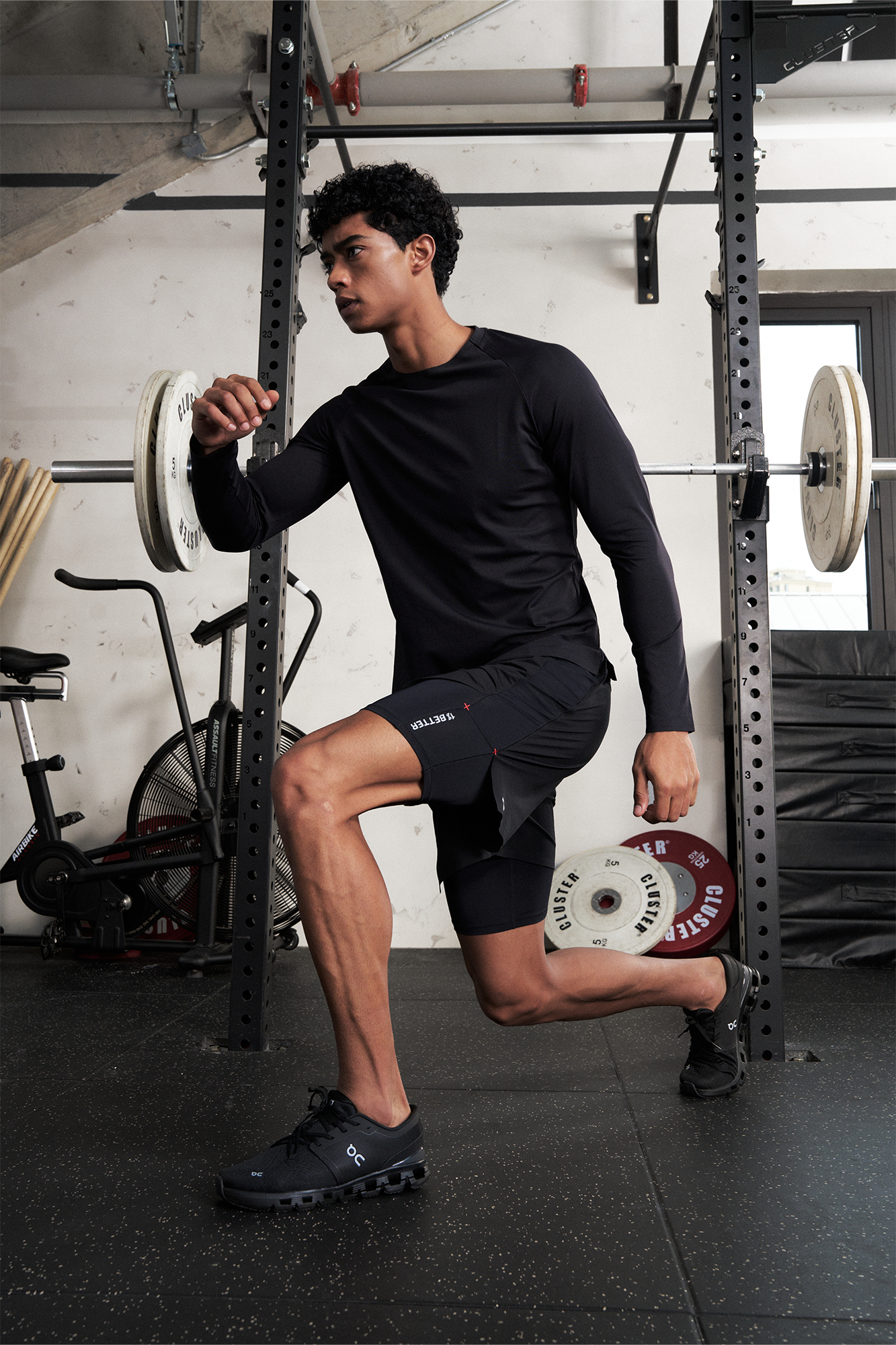 PUMPPLUS Quick-Dry Layered Training Shorts-Shorts-S-Khaki-Free Shipping Leatheretro