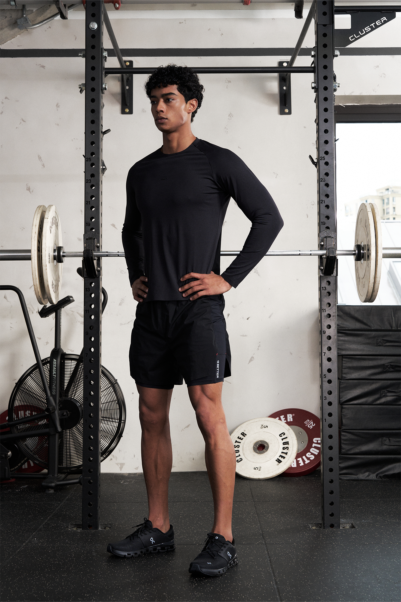 PUMPPLUS Quick-Dry Layered Training Shorts-Shorts-S-Khaki-Free Shipping Leatheretro