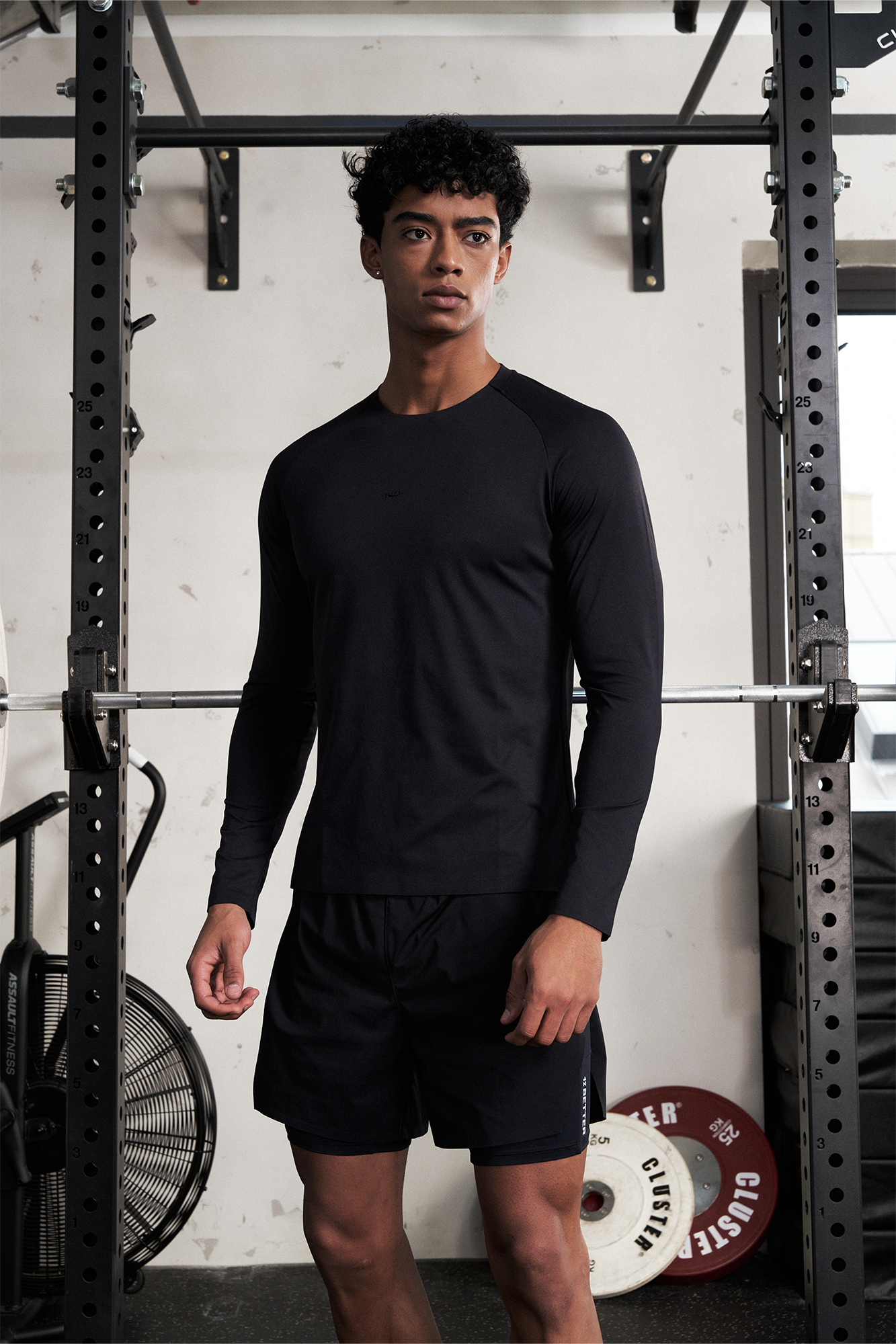 PUMPPLUS Quick-Dry Layered Training Shorts-Shorts-S-Khaki-Free Shipping Leatheretro