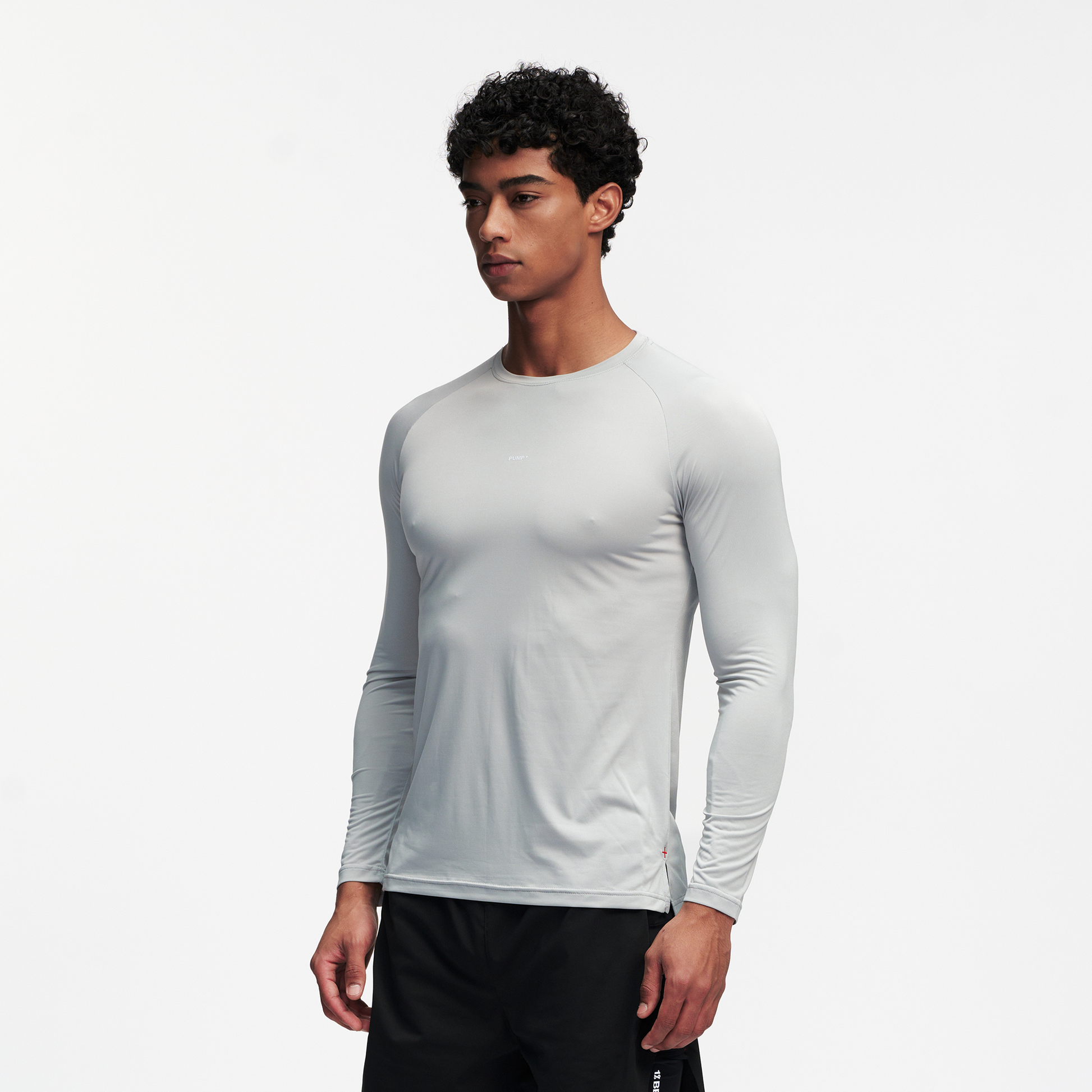 PUMPPLUS Antibacterial Quick-Dry Slim Long-Sleeve Tee-L/S Tee-S-Purple-Free Shipping Leatheretro