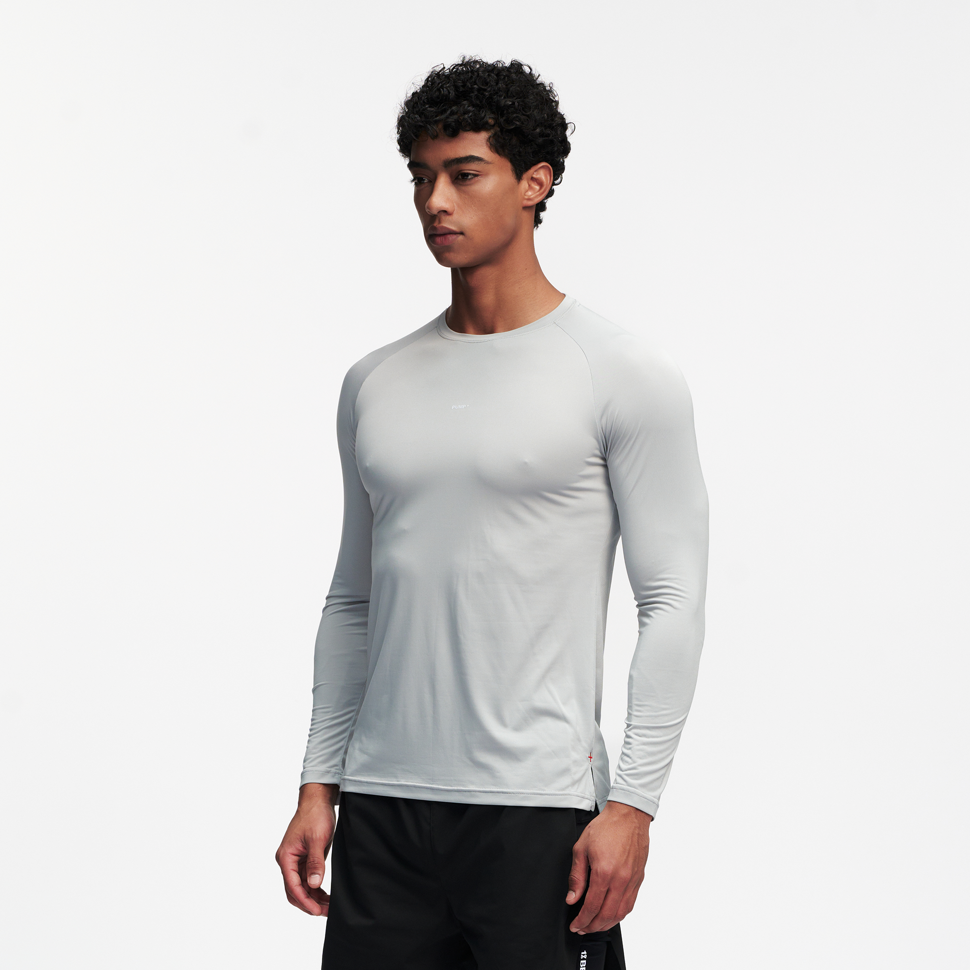 PUMPPLUS Antibacterial Quick-Dry Slim Long-Sleeve Tee-L/S Tee-S-Purple-Free Shipping Leatheretro