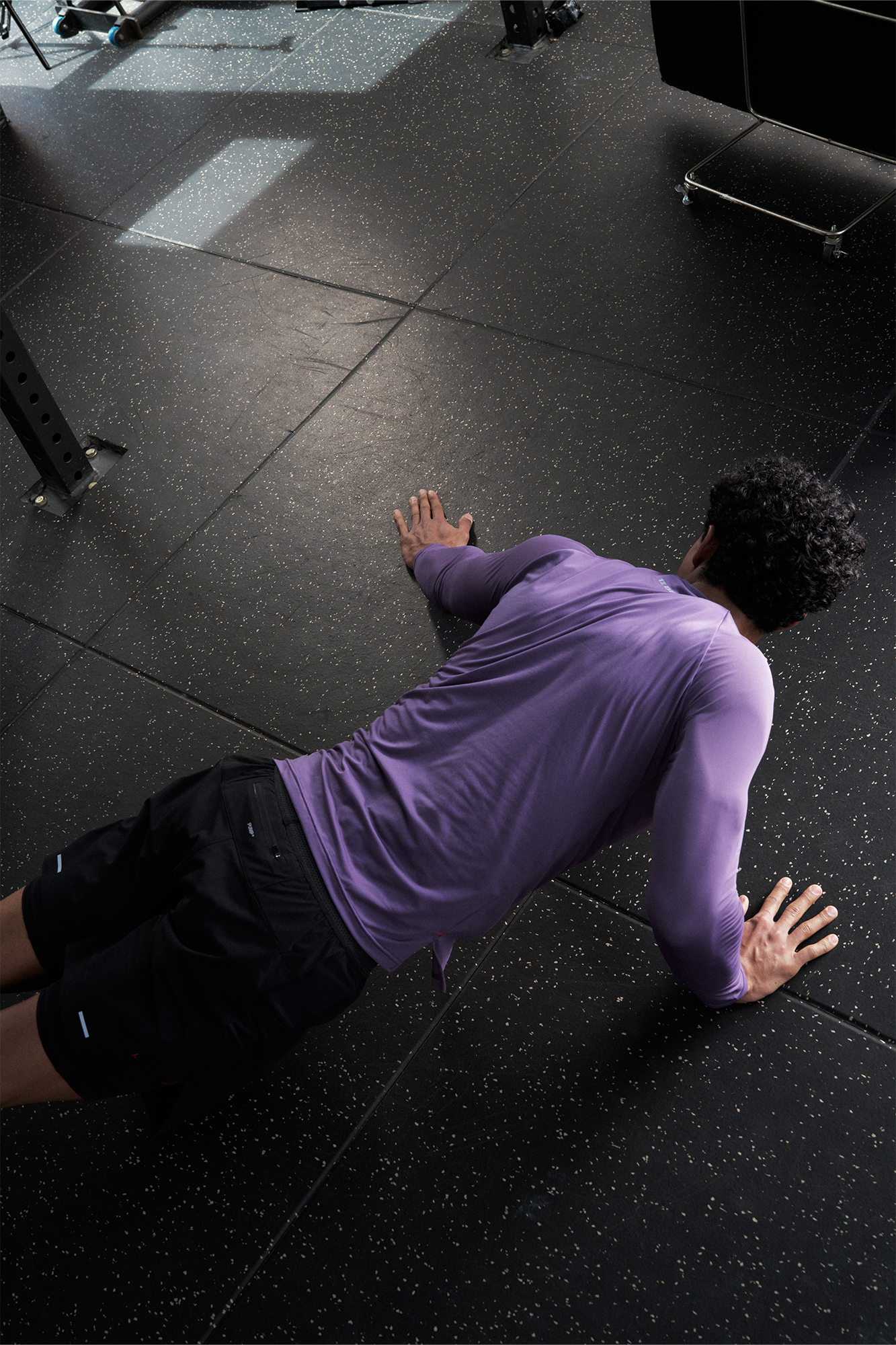 PUMPPLUS Antibacterial Quick-Dry Slim Long-Sleeve Tee-L/S Tee-S-Purple-Free Shipping Leatheretro