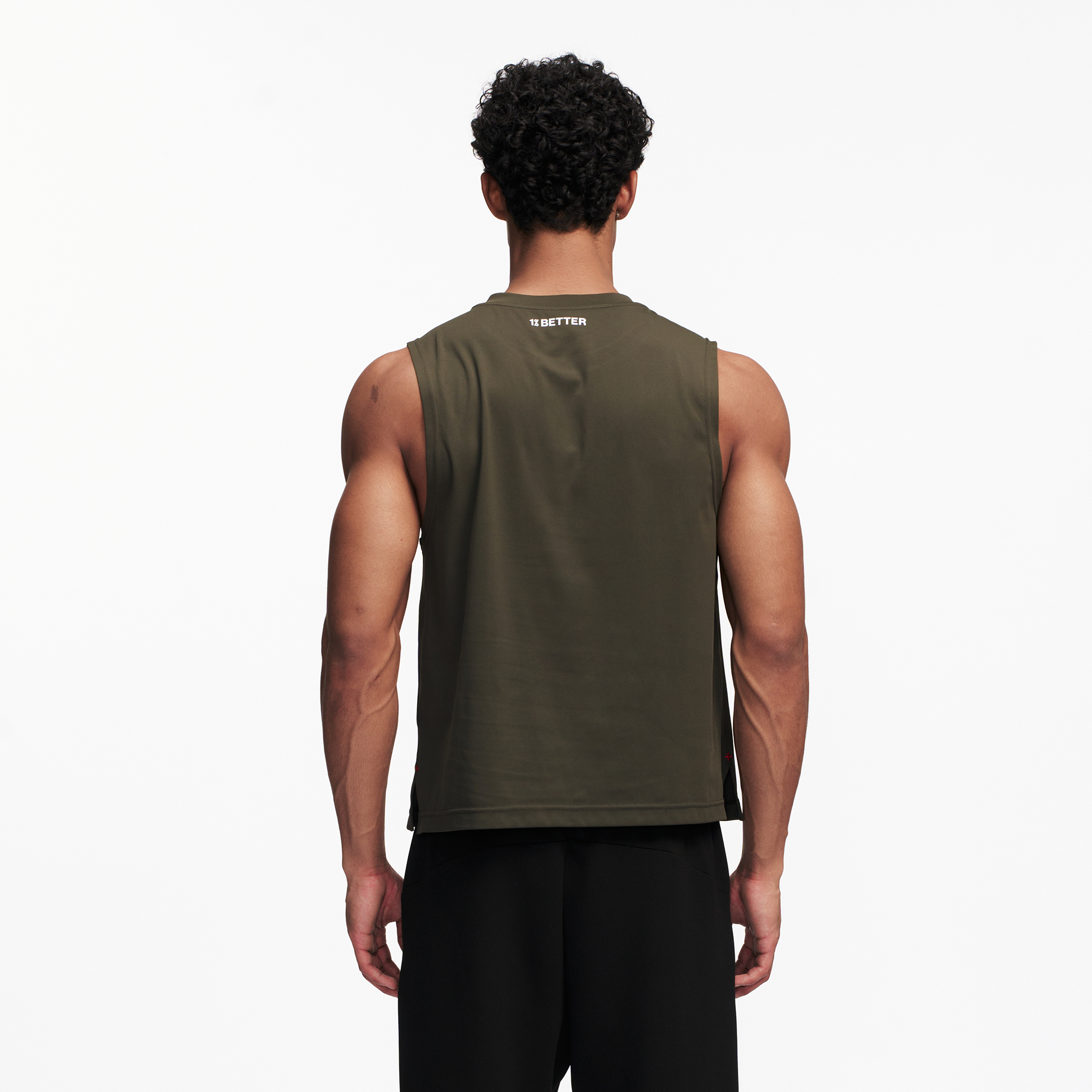 PUMPPLUS Antibacterial Quick-Dry Stretch Tank Top-Tank Top-S-Khaki-Free Shipping Leatheretro