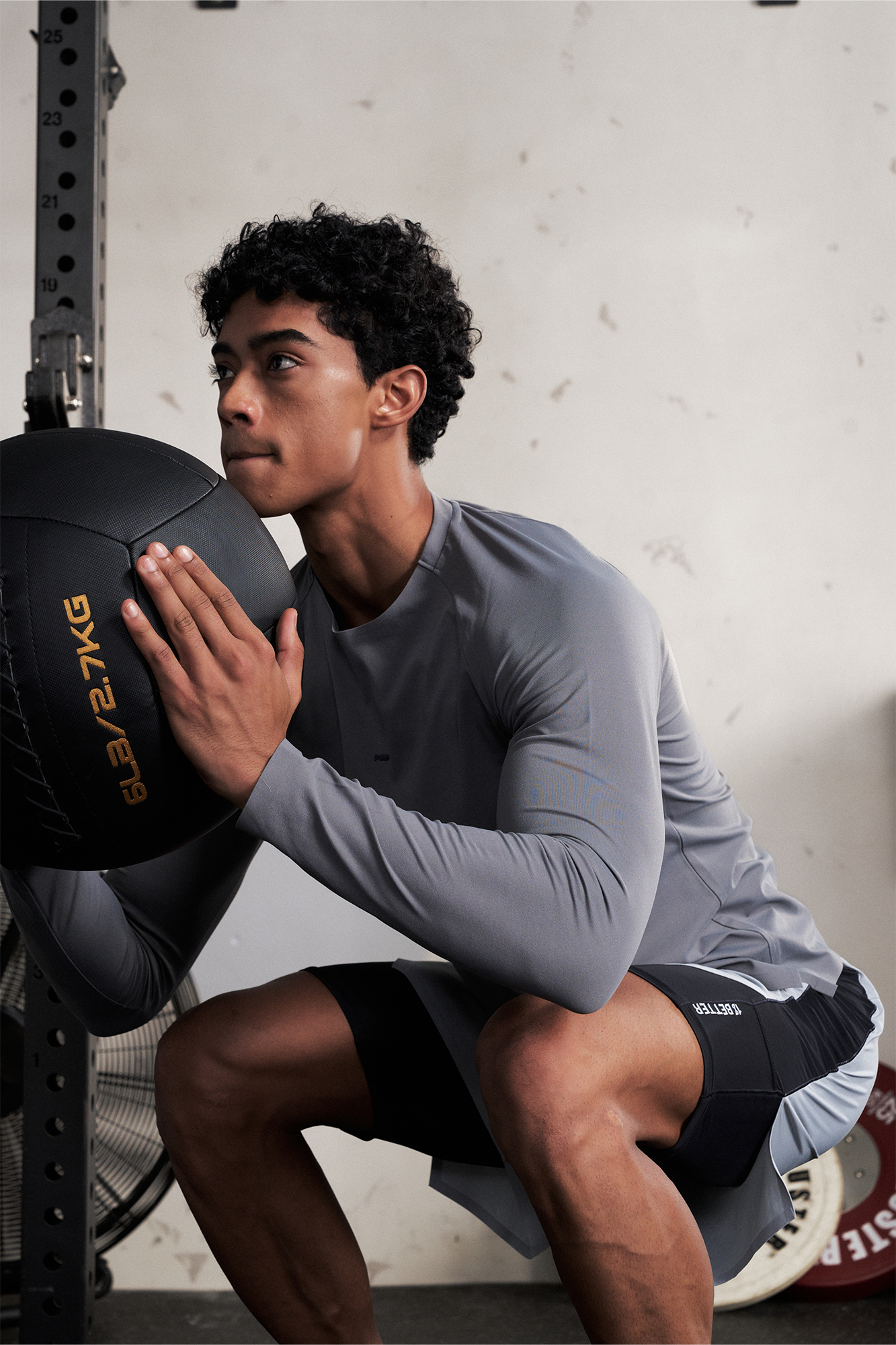 PUMPPLUS Quick-Dry Layered Training Shorts-Shorts-S-Khaki-Free Shipping Leatheretro