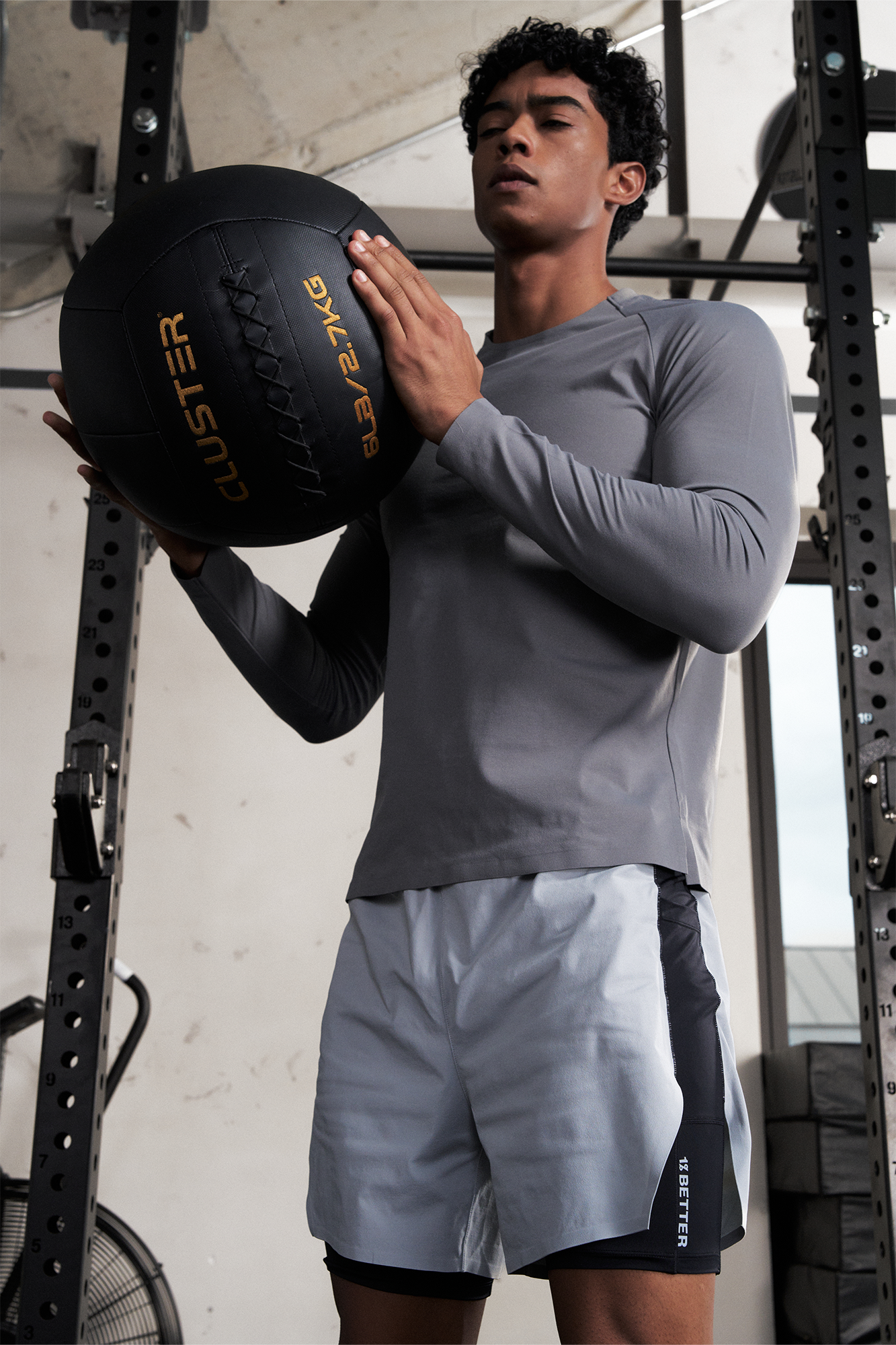 PUMPPLUS Quick-Dry Layered Training Shorts-Shorts-S-Khaki-Free Shipping Leatheretro