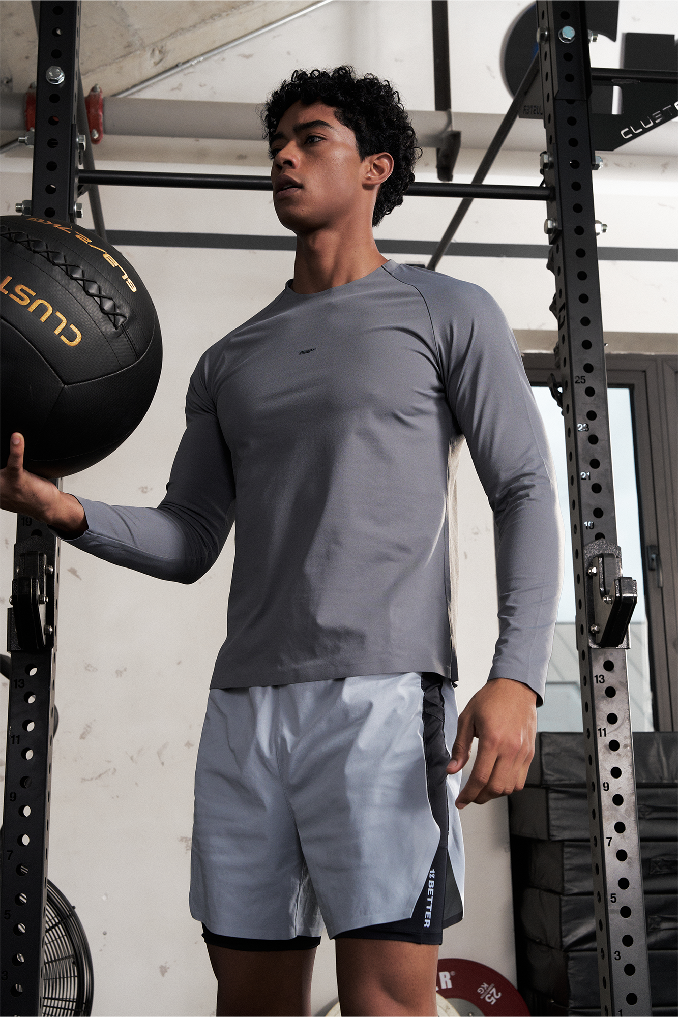 PUMPPLUS Quick-Dry Layered Training Shorts-Shorts-S-Khaki-Free Shipping Leatheretro
