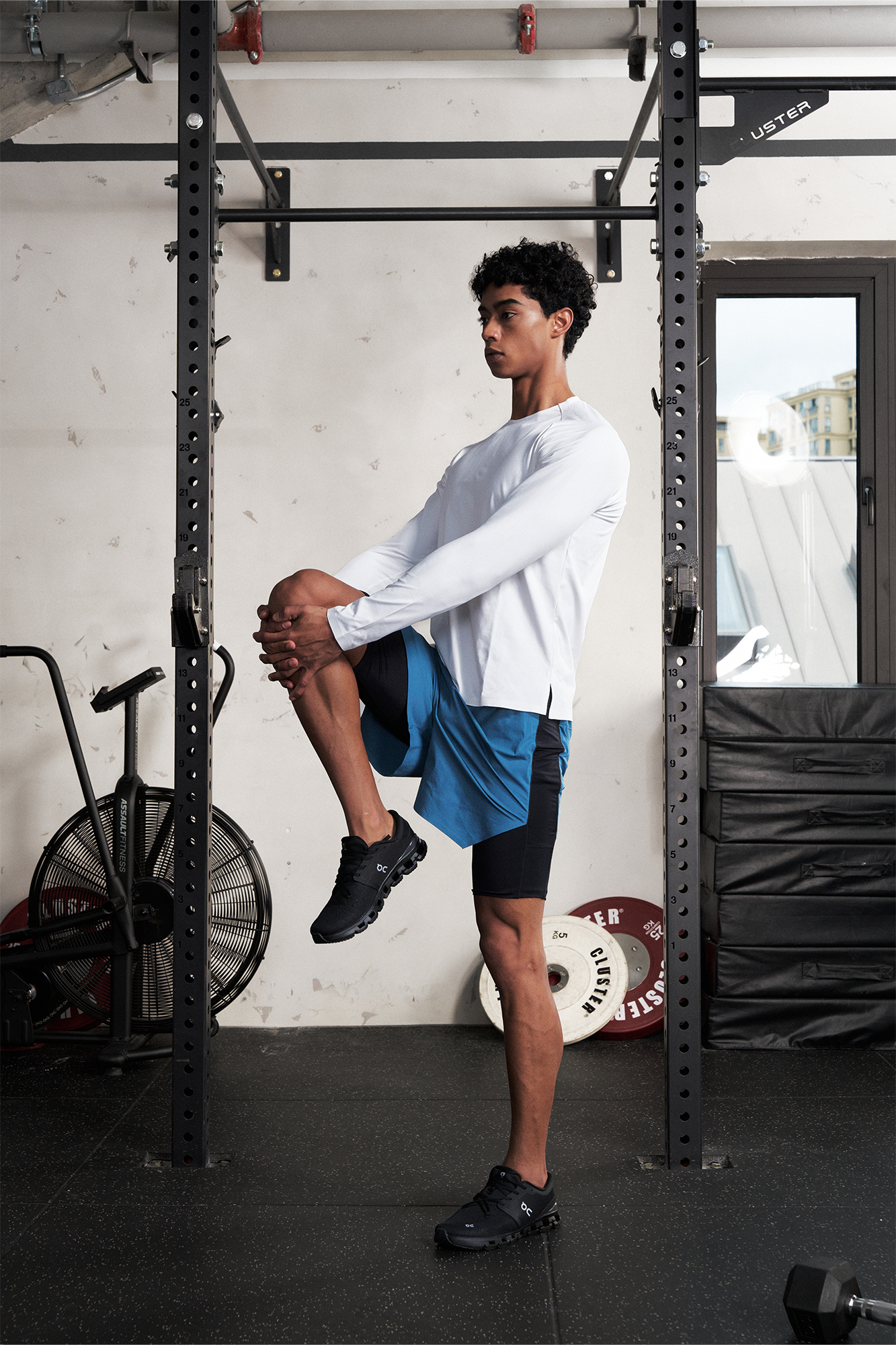 PUMPPLUS Quick-Dry Layered Training Shorts-Shorts-S-Khaki-Free Shipping Leatheretro