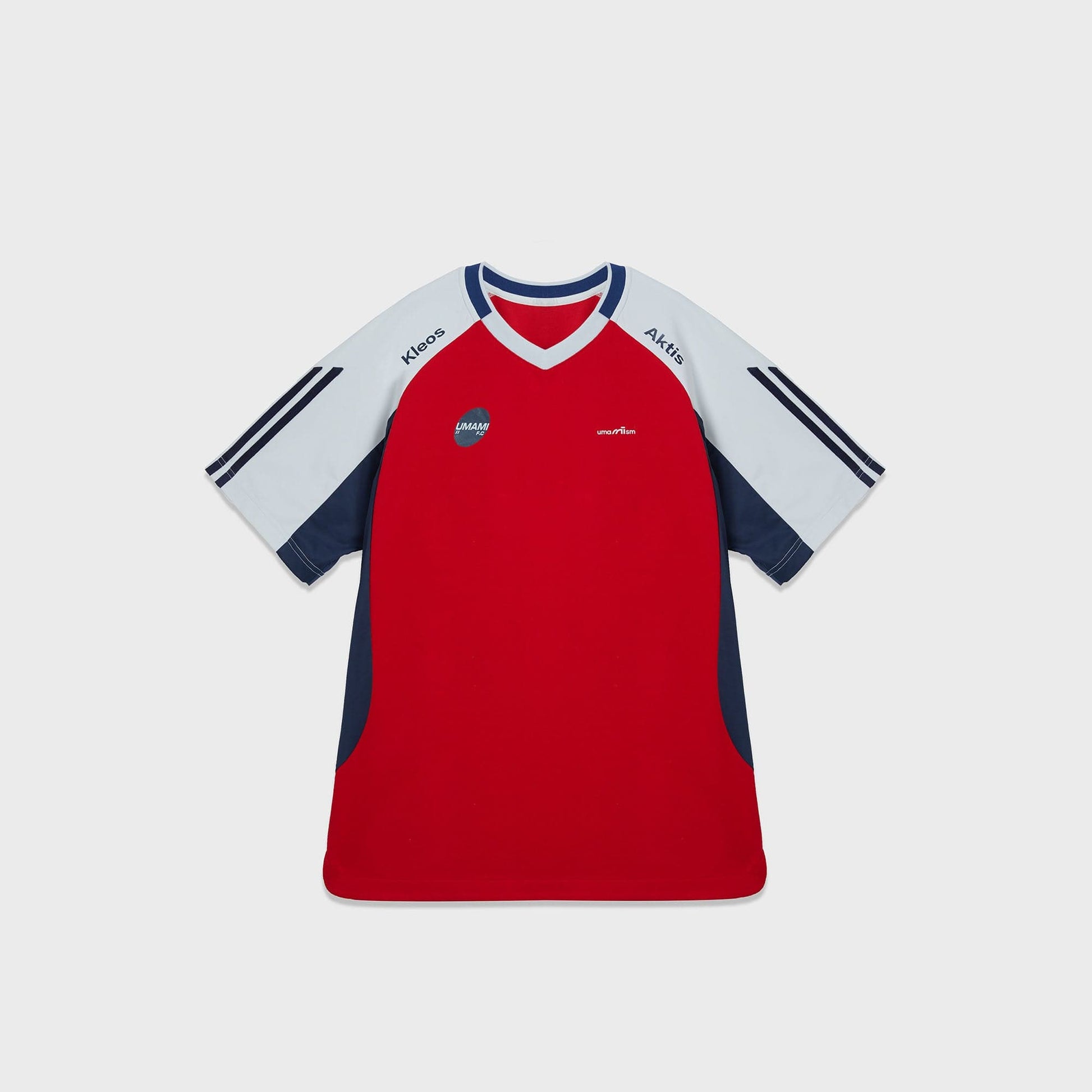 UMAMIISM Contrast Half-Zip Quick-Dry T-Shirt-T Shirt-XS-Red-Free Shipping Leatheretro