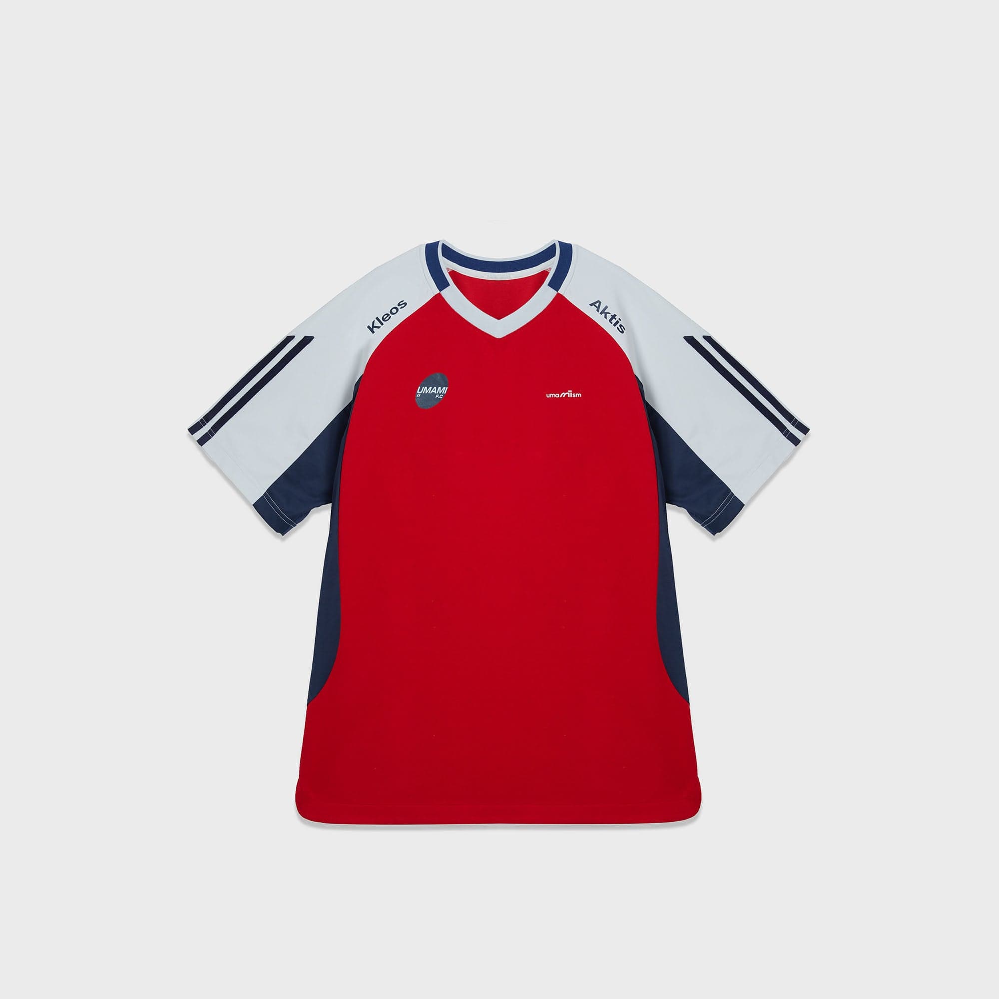 UMAMIISM Contrast Half-Zip Quick-Dry T-Shirt-T Shirt-XS-Red-Free Shipping Leatheretro