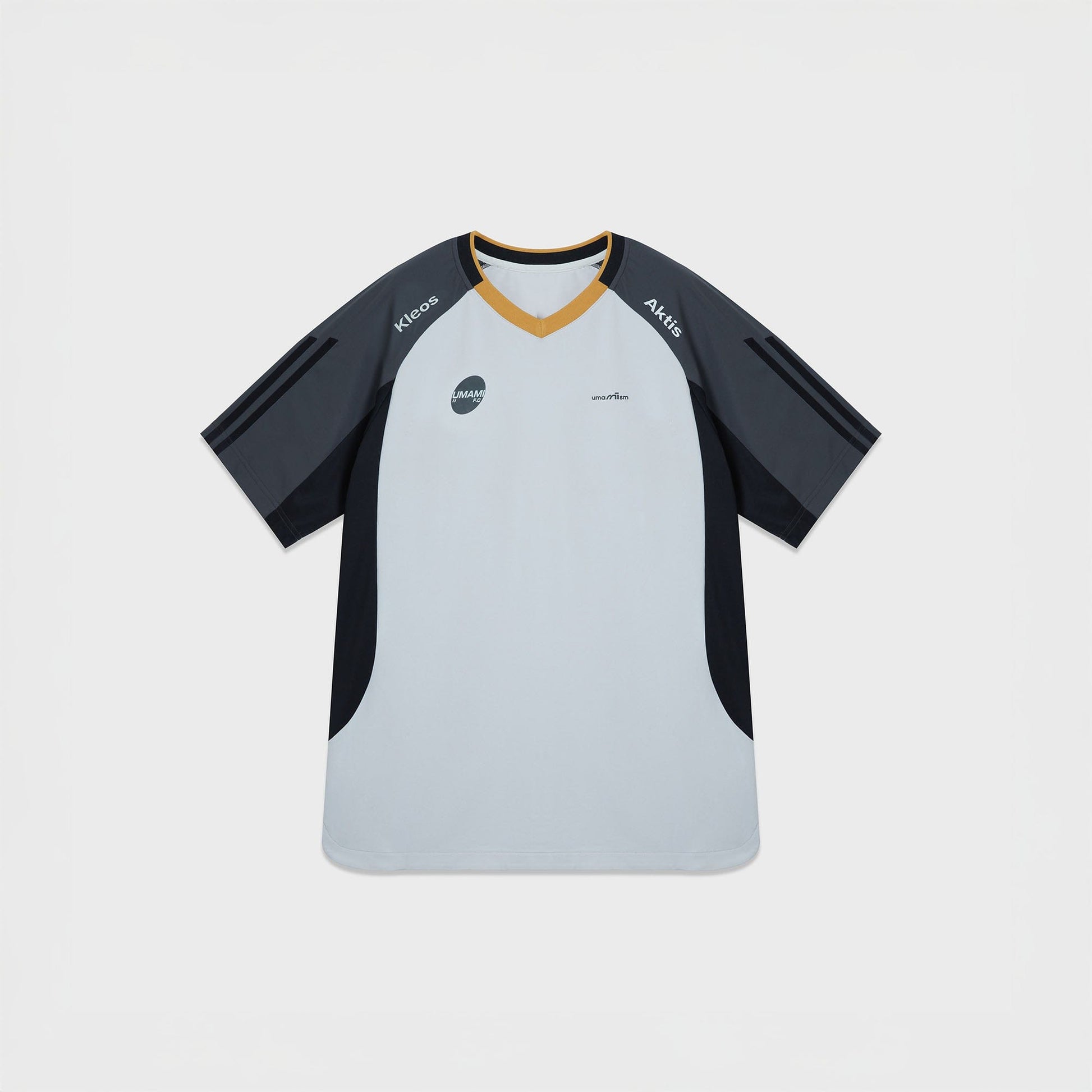 UMAMIISM Contrast Half-Zip Quick-Dry T-Shirt-T Shirt-XS-Dark Gray-Free Shipping Leatheretro