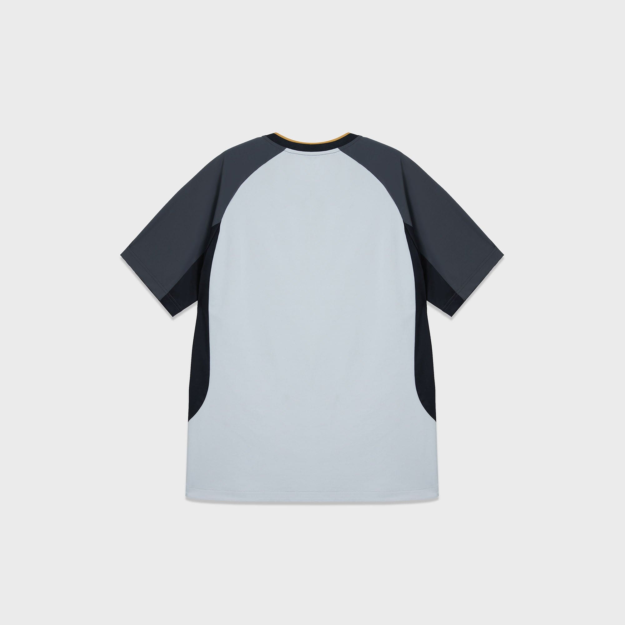 UMAMIISM Contrast Half-Zip Quick-Dry T-Shirt-T Shirt-XS-Dark Gray-Free Shipping Leatheretro