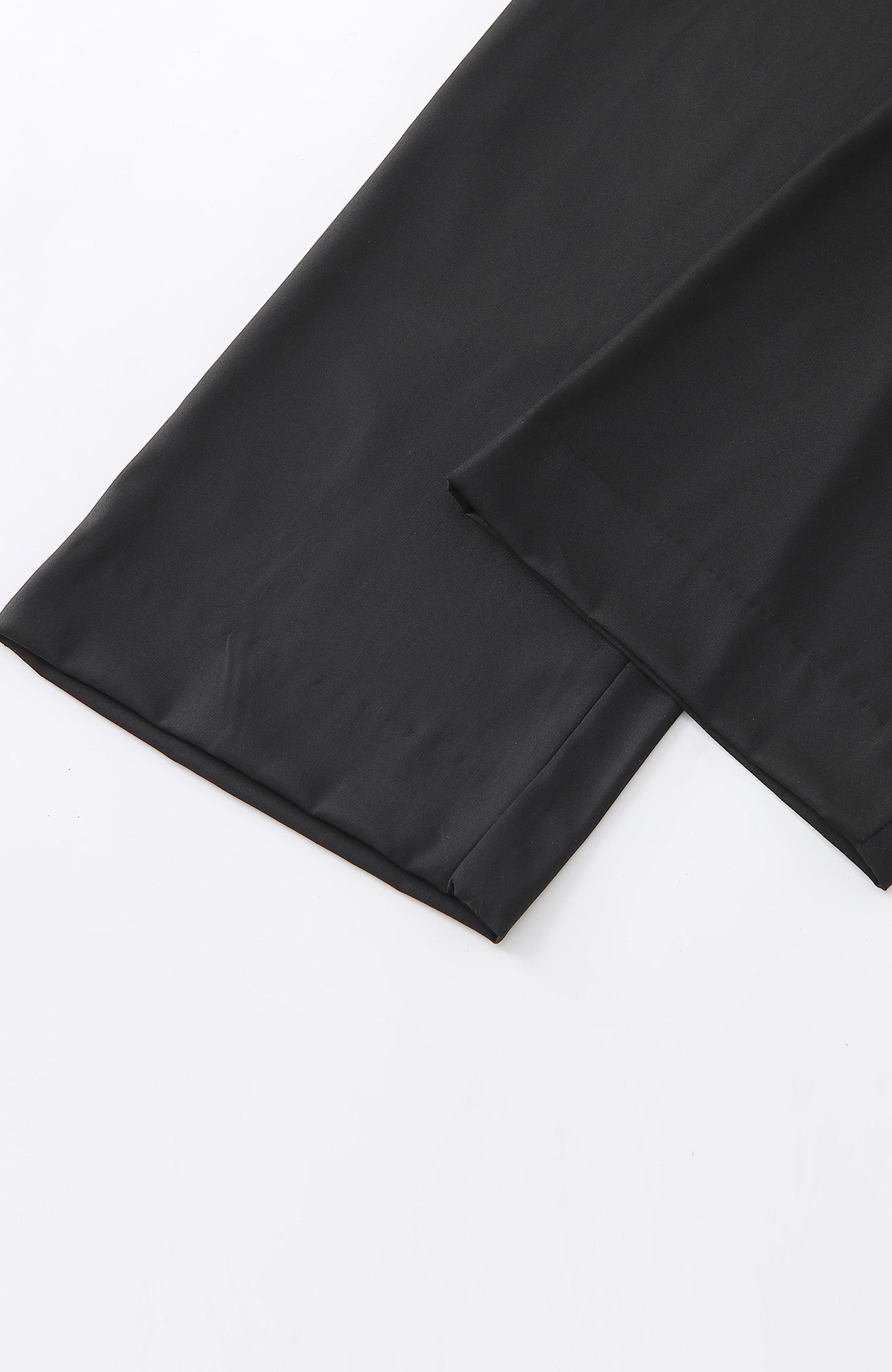 RICHILL Abstract Stitch Patch Wide-Leg Wool Trousers-Pants-S-Free Shipping Leatheretro