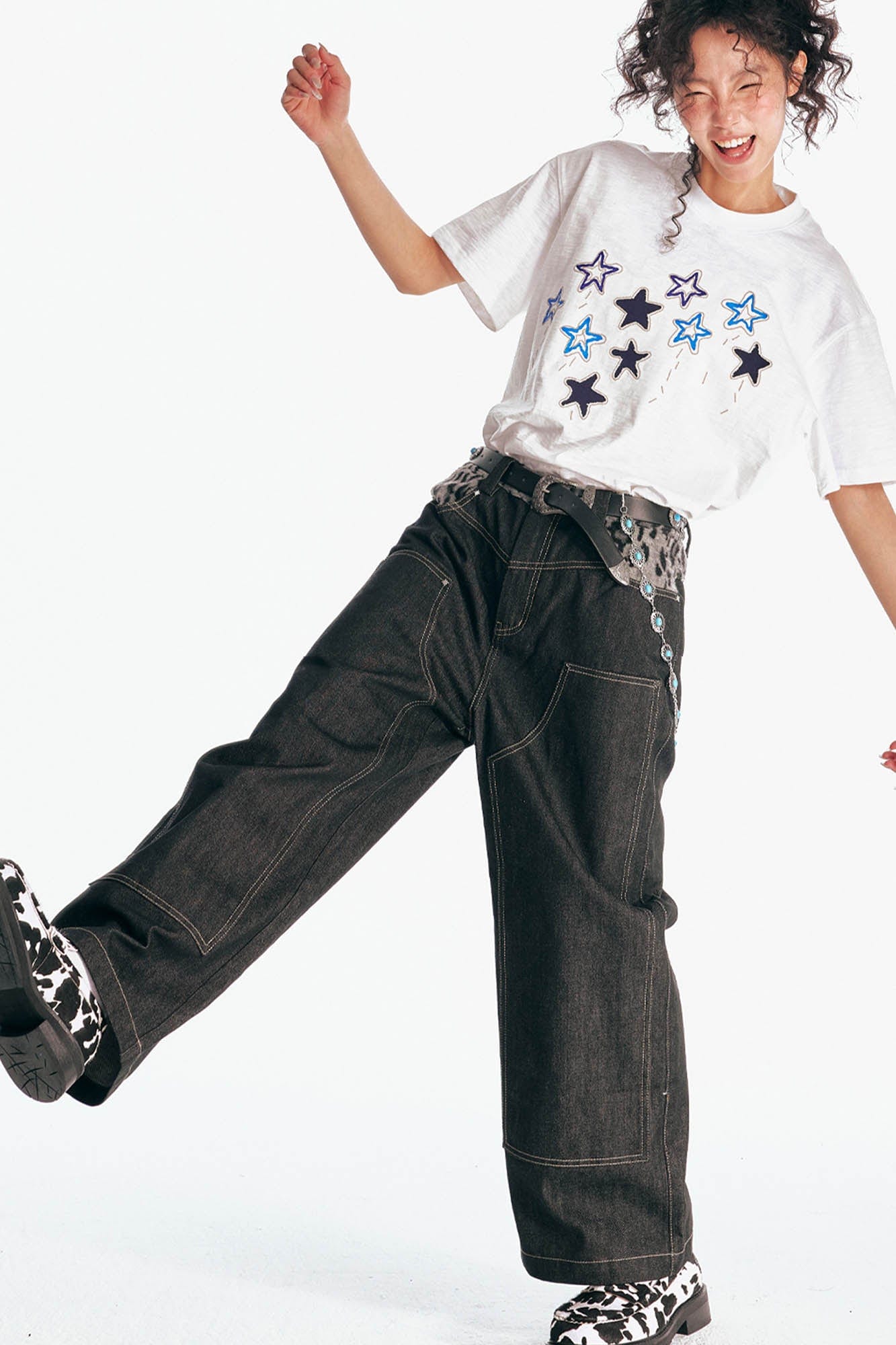 1997 POSTOFFICE Star Parade T-Shirt-T Shirt-S-Free Shipping Leatheretro