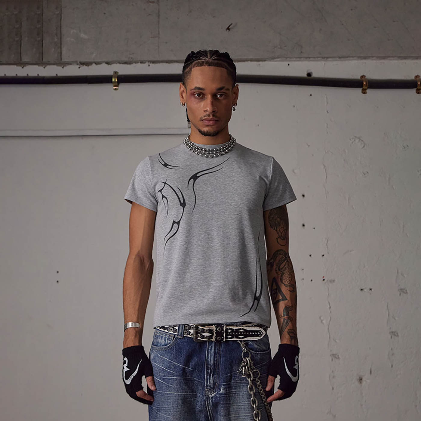 DND4DES The Rune T-Shirt-T Shirt-S-Black-Free Shipping Leatheretro