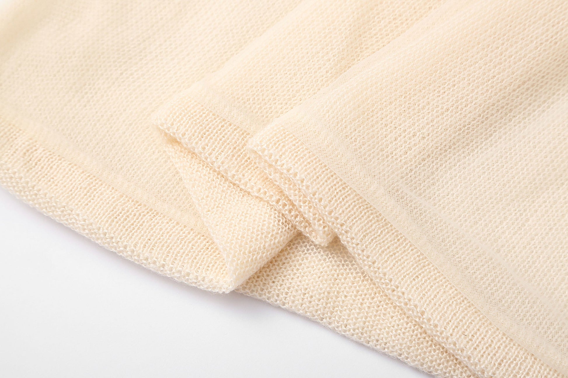 CLP Sheer-Layered V-Neck Oversized Tank Top-Tank Top-M-Apricot-Free Shipping Leatheretro