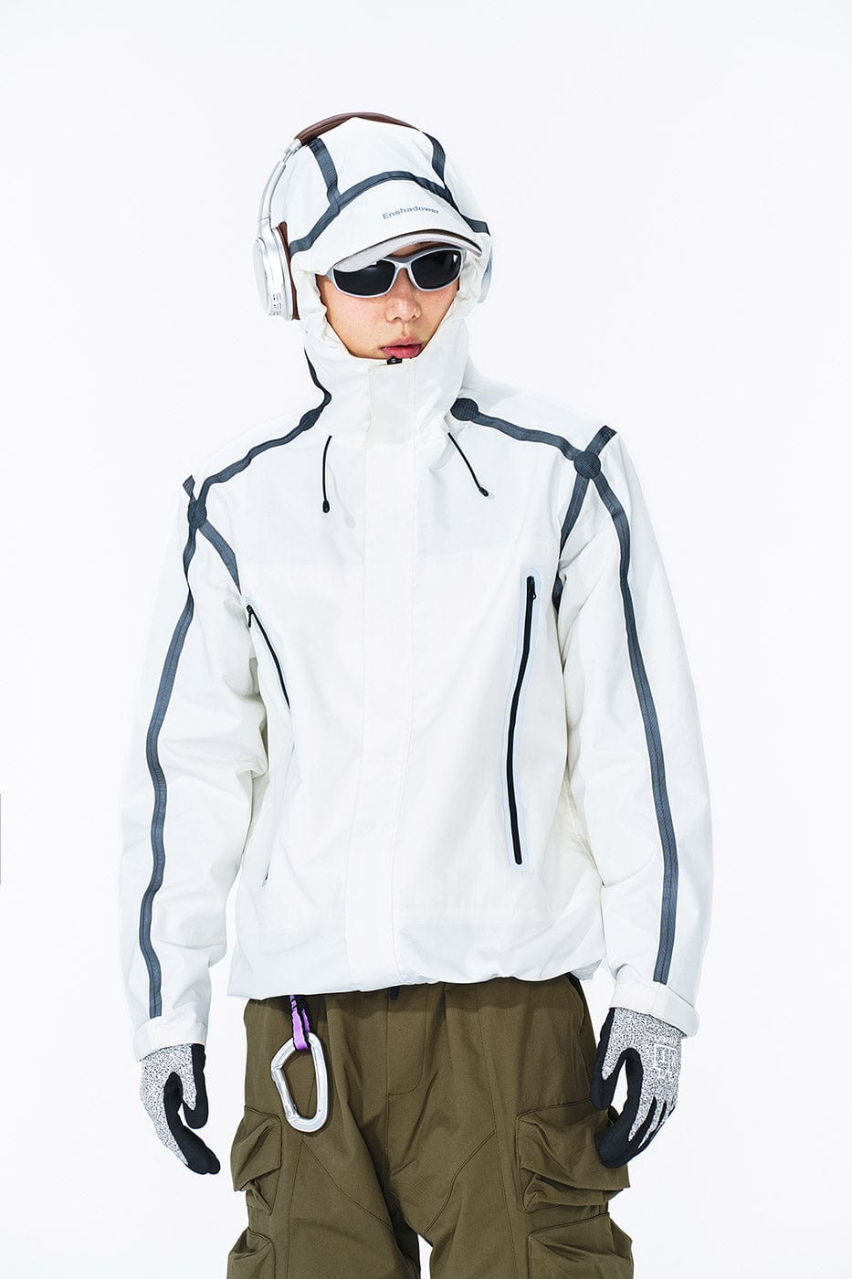 ENSHADOWER Teflon Reflective Water-Proof Windbreaker Type 1-Jacket-S-Free Shipping Leatheretro