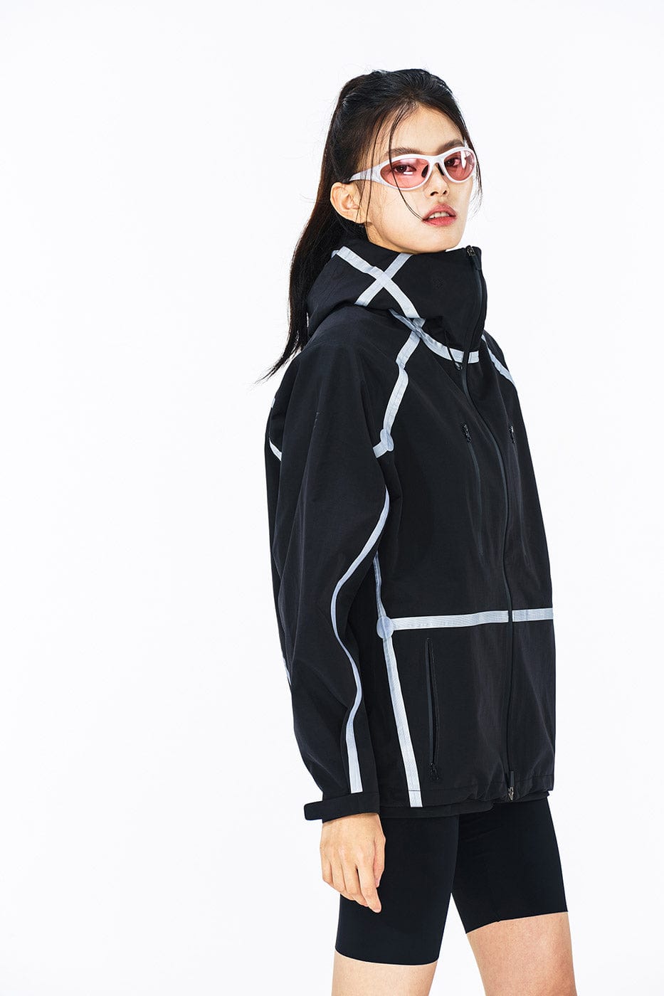 ENSHADOWER Teflon Reflective Water-Proof Windbreaker Type 2-Jacket-S-Grey-Free Shipping Leatheretro