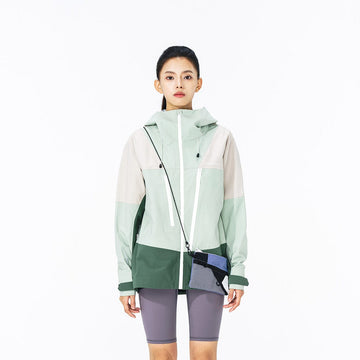 ENSHADOWER Asymmetric Water-Proof Windbreaker-Jacket-S-Green-Free Shipping Leatheretro