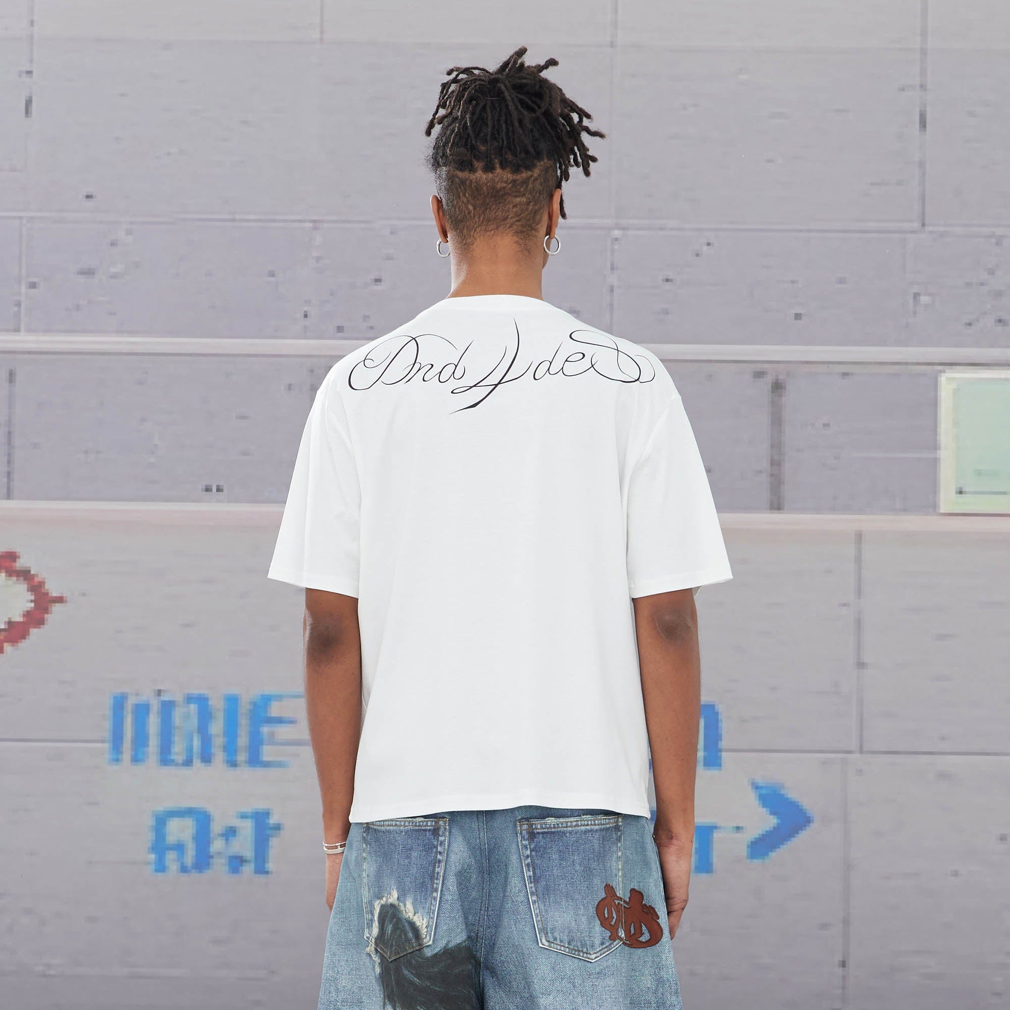 DND4DES Essential Mulberry Silk T-Shirt-T Shirt-S-White-Free Shipping Leatheretro