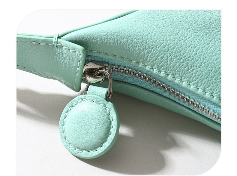 Chic Women's Genuine Leather Shoulder Bag-Handbags-Black-Free Shipping Leatheretro