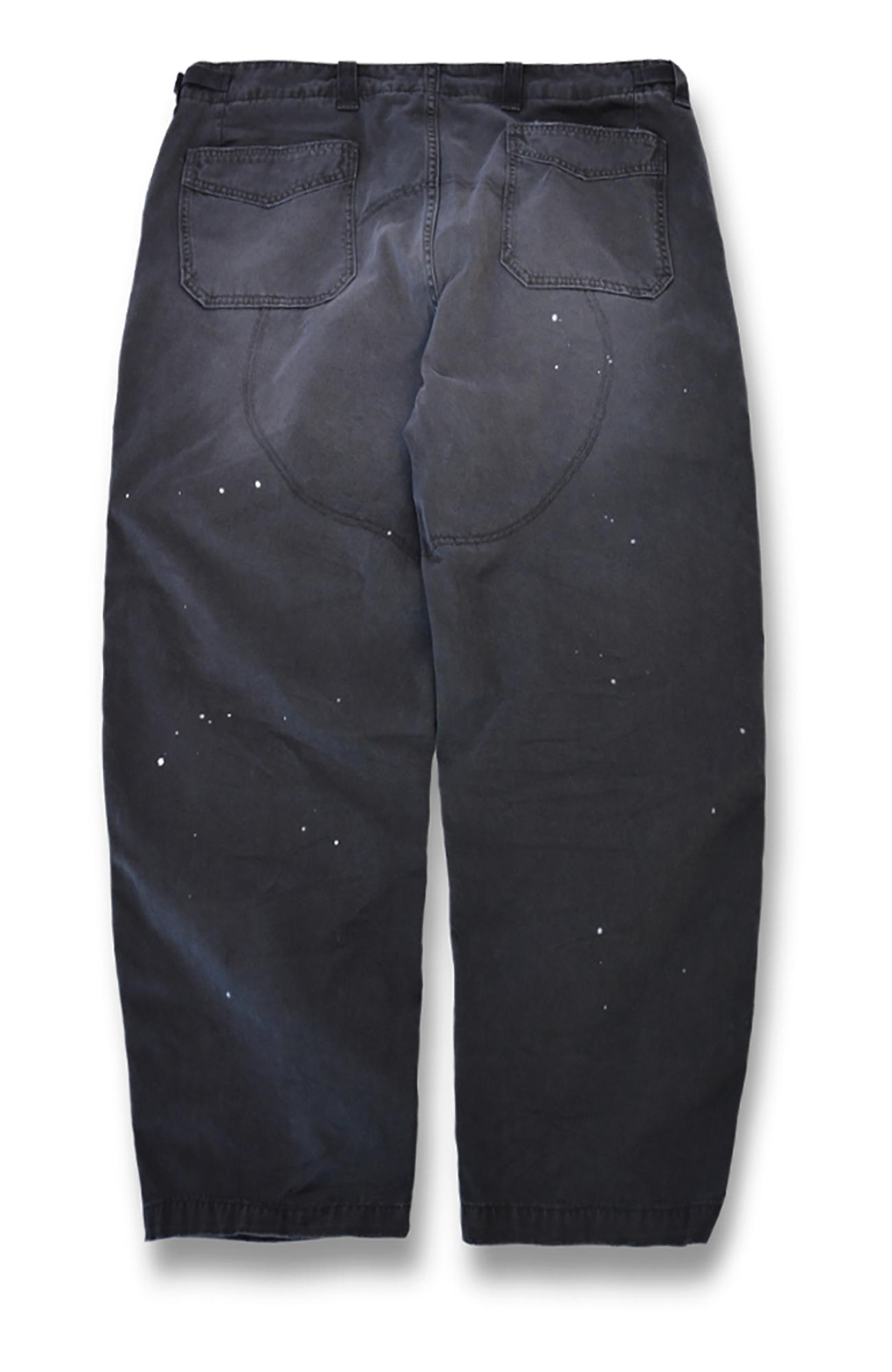 NEIGBORL Washed Paint Splatter Cargo Pants-Pants-S-Dark Gray-Free Shipping Leatheretro