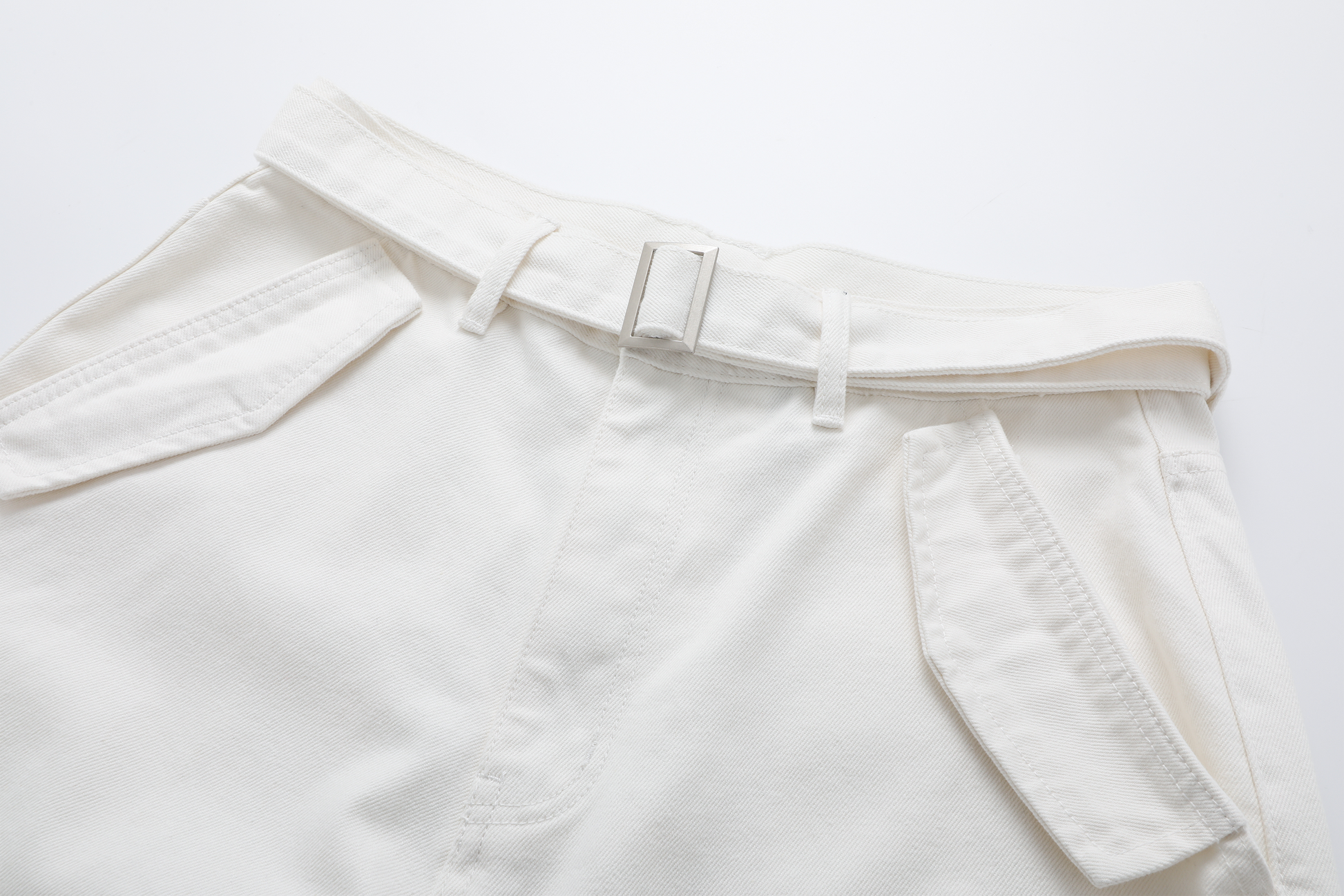 STEEPC Belted Baggy Utility Pants-Pants-S-Free Shipping Leatheretro