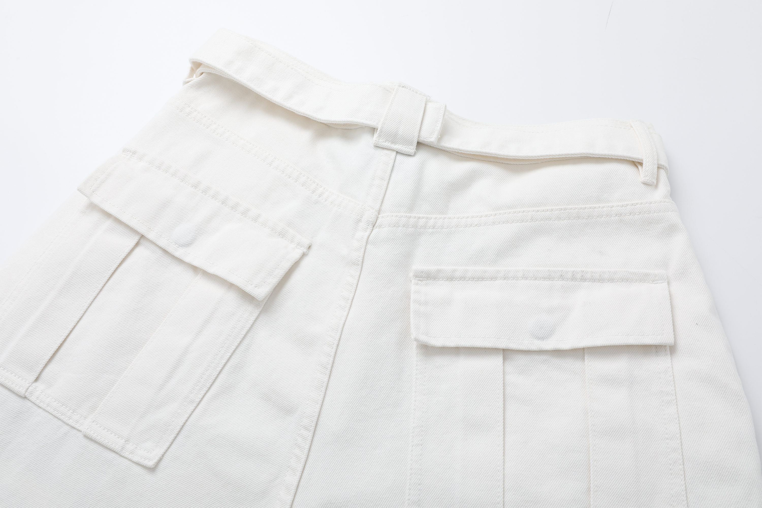 STEEPC Belted Baggy Utility Pants-Pants-S-Free Shipping Leatheretro