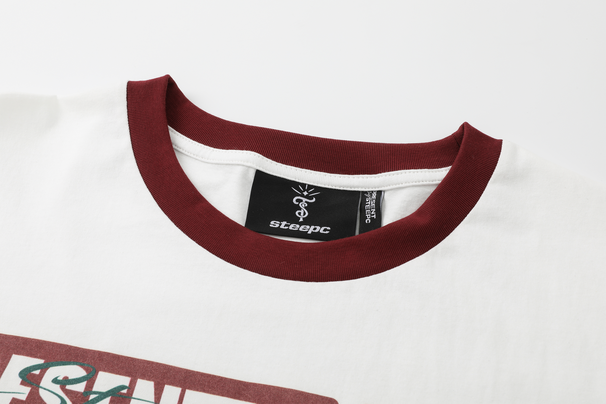 STEEPC Contrast Diamond Graphic T-Shirt-T Shirt-S (1)-Free Shipping Leatheretro