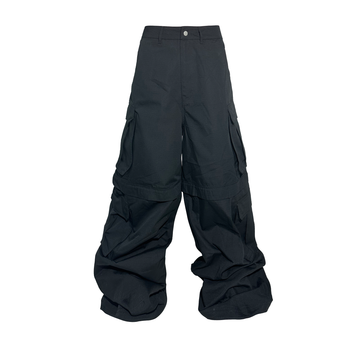 PCCVISION x GMK Multi-Pocket Baggy Cargo Pants-Pants-S-Free Shipping Leatheretro