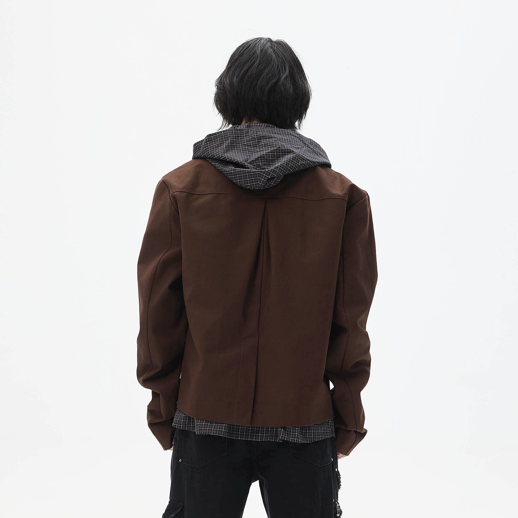 WHISTLEHUNTER Multi-Pocket Magnetic Closure Jacket-Jacket-S-Black-Free Shipping Leatheretro