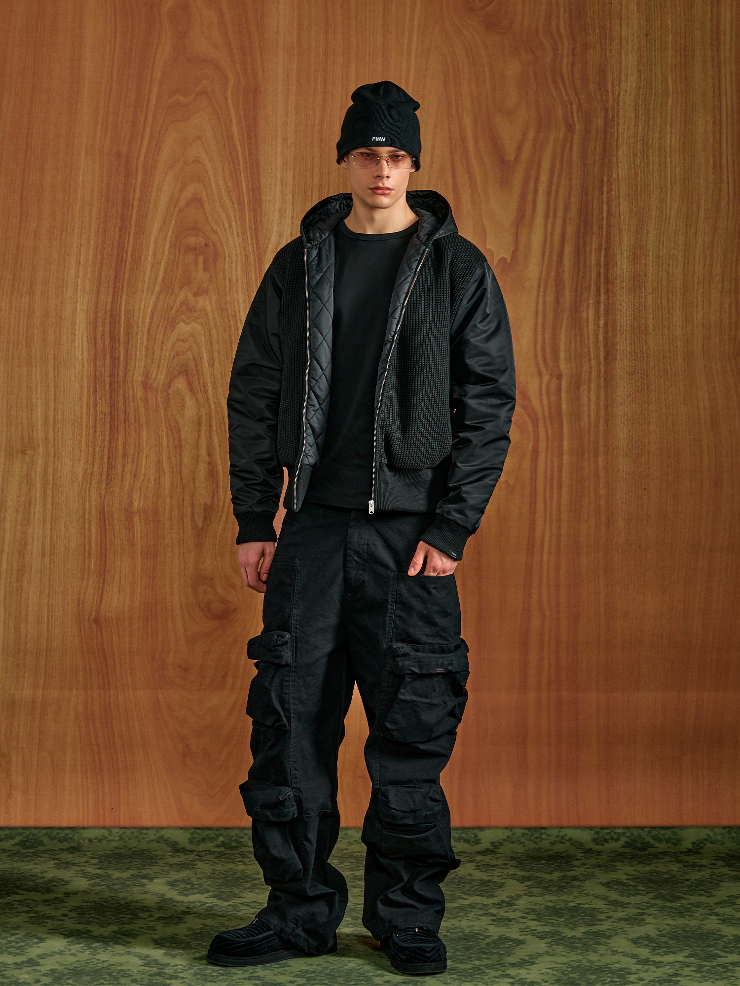 PMW Washed Multi-Pockets Cargo Pants-Pants-S-Free Shipping Leatheretro