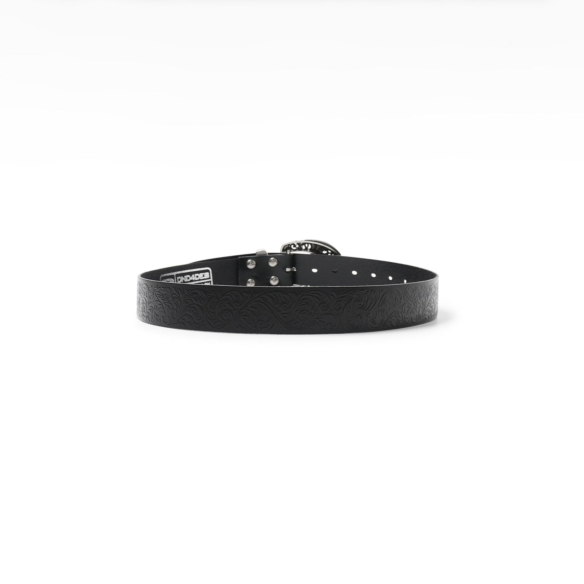 DND4DES Retro Engraved Leather Buckle Belt-Accessories-43.3 in-Free Shipping Leatheretro