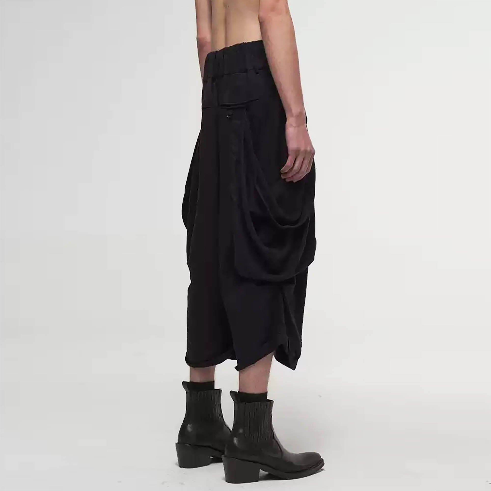 ILNya Nieternite Nifutur Balloon Pleated Slouchy Shorts-Shorts-S(0)-Free Shipping Leatheretro