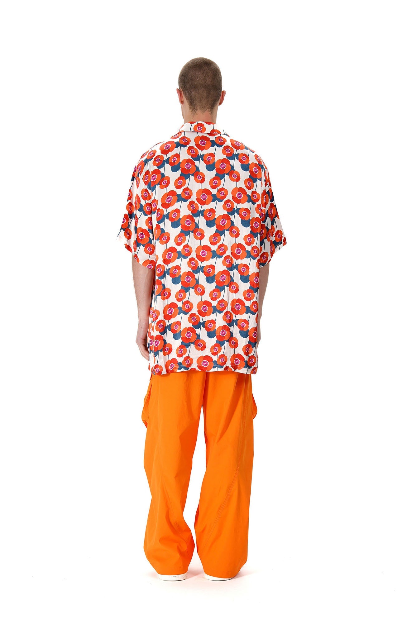 VANN VALRENCE Bloom Full-Print Half Shirt-Shirt-S-Free Shipping Leatheretro