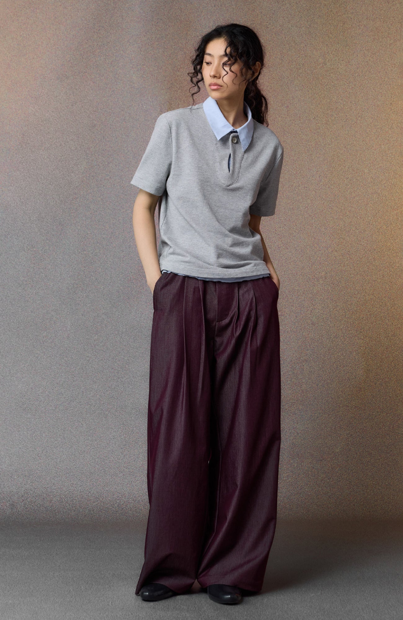 ALVNG AR ANTS Multi-Pleat Straight-Leg Trousers-Pants-XS (Preorder)-Black-Free Shipping Leatheretro