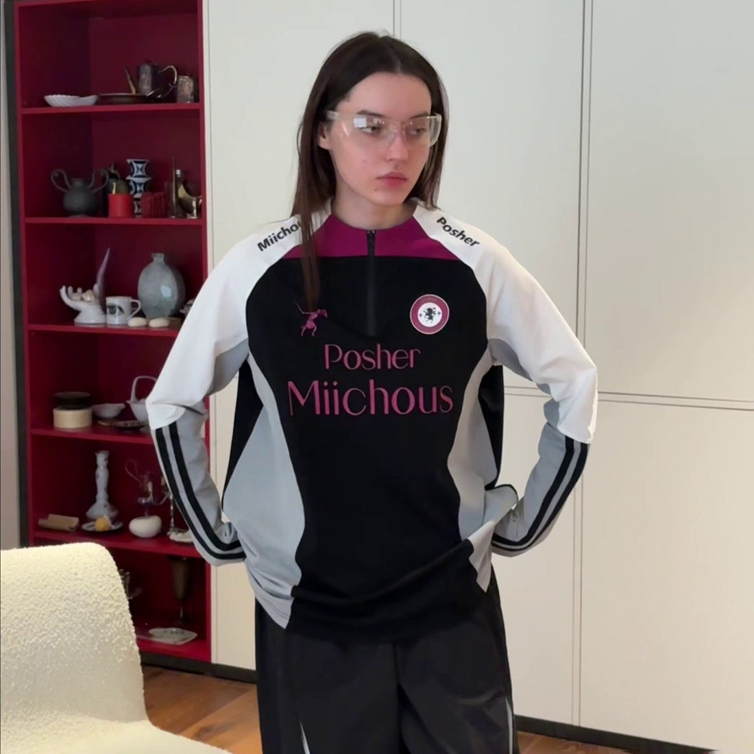 MIICHOUS Retro Striped Quick-Dry Long-Sleeve Tee-L/S Tee-S-Free Shipping Leatheretro